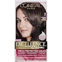 L'Oreal Paris Excellence Creme Triple Protection Color 3 Natural Black/Natural (Pack of 3) Beauty & Personal Care L'Oreal Paris