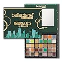 bellapierre Emerald City Eyeshadow Makeup Palette | 35 Color Shades in a Range of Matte, Satin, Shimmer, and Foil Finishes | Non-Toxic and Paraben Beauty & Personal Care bellapierre