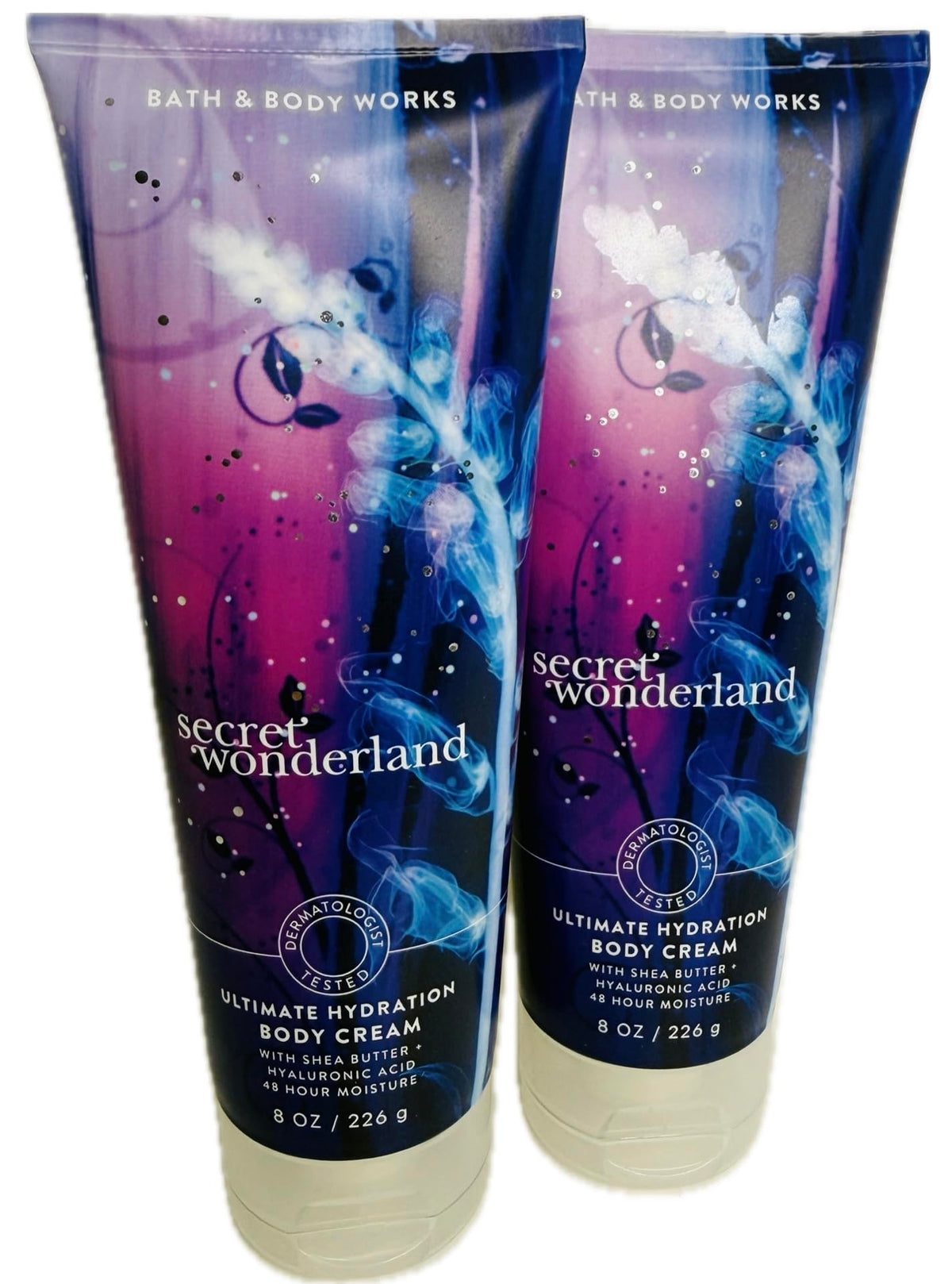 Bath & Body Works Secret Wonderland Body Cream 8 oz 2 Pack