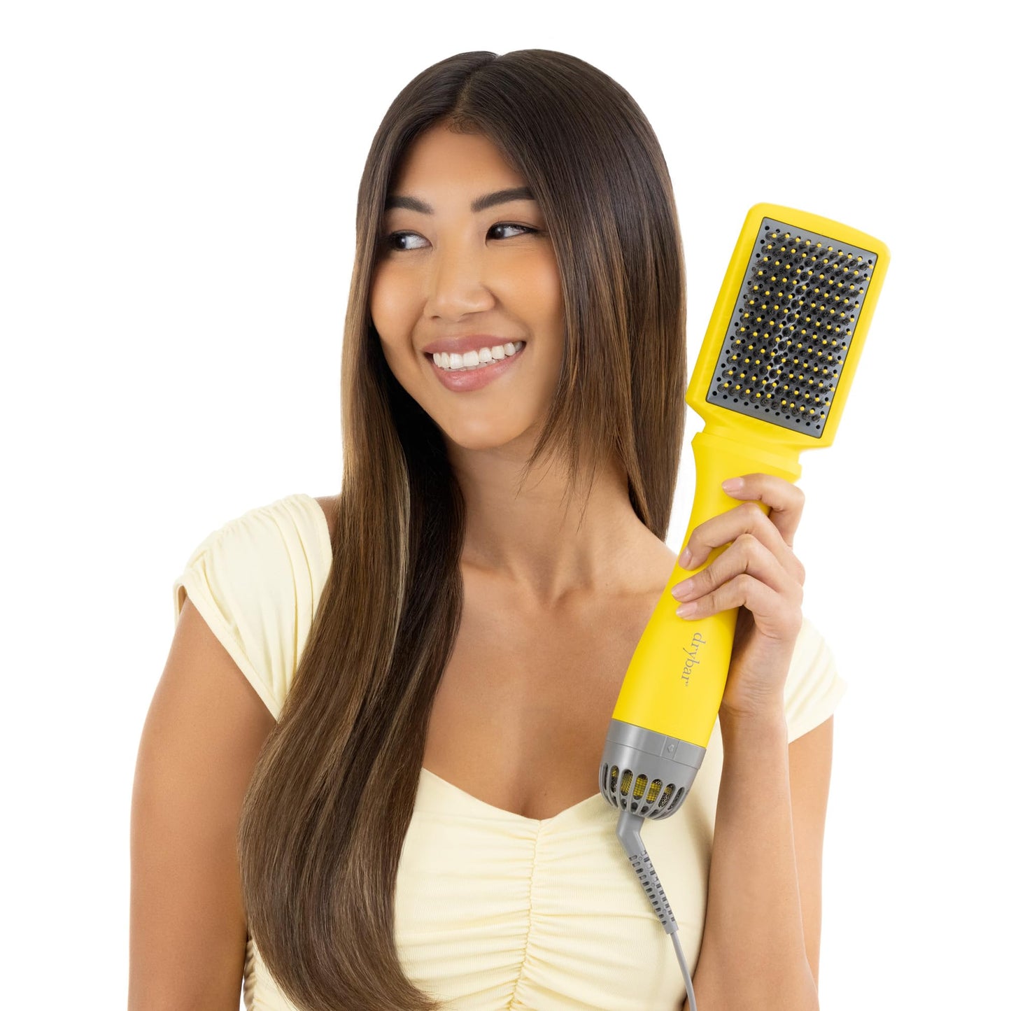 Drybar The Smooth Shot Paddle Brush Blow-Dryer | Smooths Hair for Easy Blowout, Reduces Frizz, Added Body, Quick & Easy One Step Styling for Long or Beauty & Personal Care Drybar