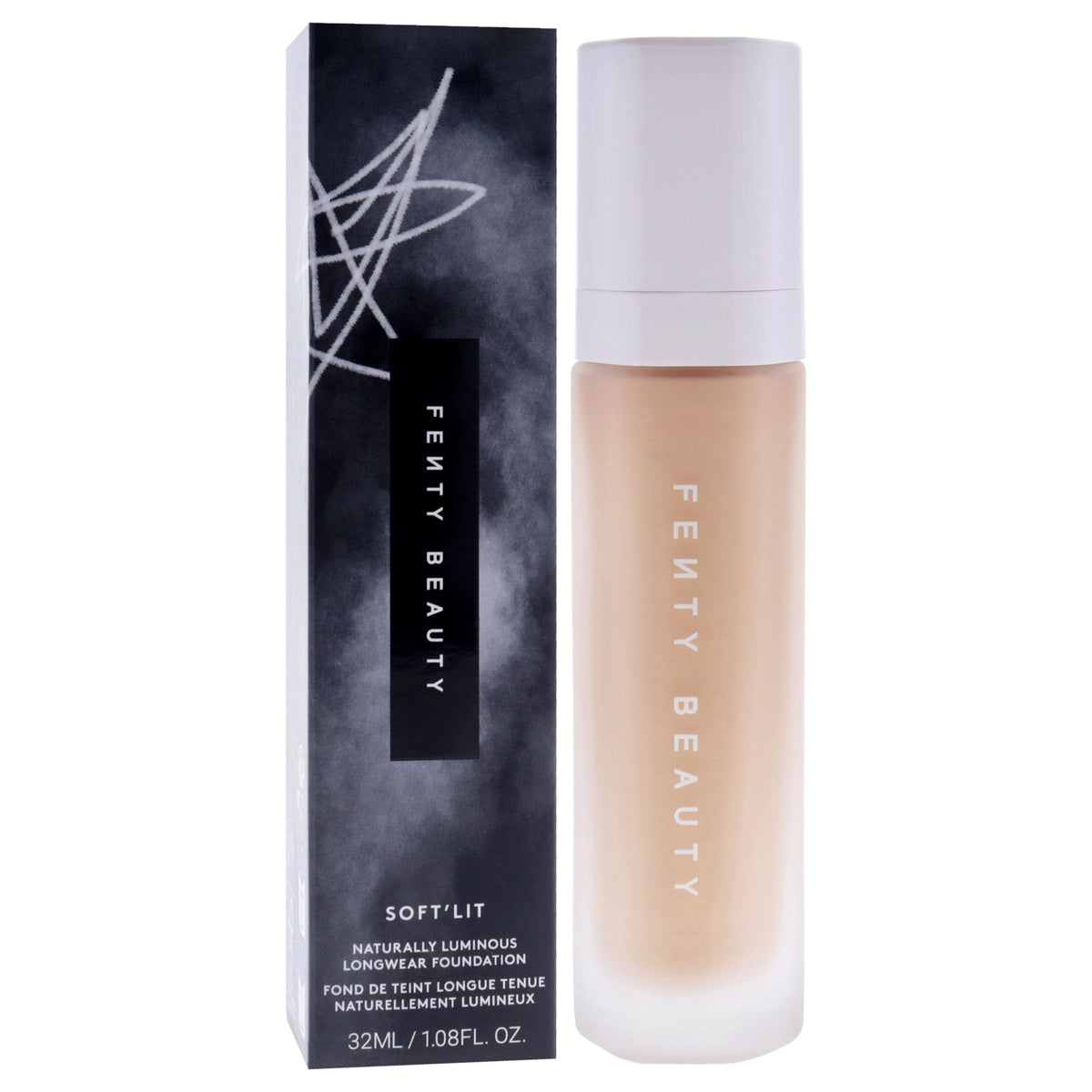 Soft Lit Naturally Luminous Longwear Foundation - 290 Medium Neutral by Fenty Beauty for Women - 1.08 oz Foundation