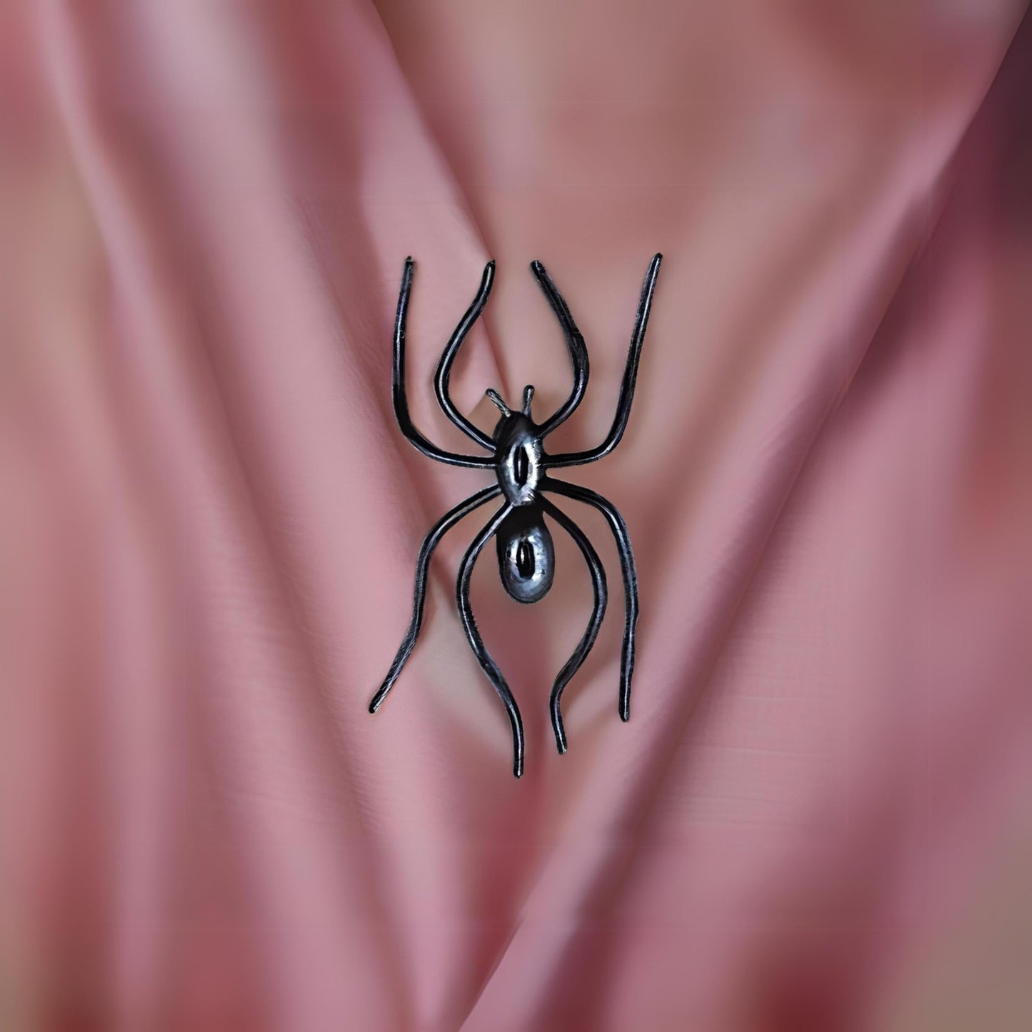 Clip On Realistic Black Plastic Spiders - 1.75" x 1" (Pack of 24) - Perfect for Party Decor & Halloween Pranks, Creepy Crawly Fun Beauty & Personal Care Amscan