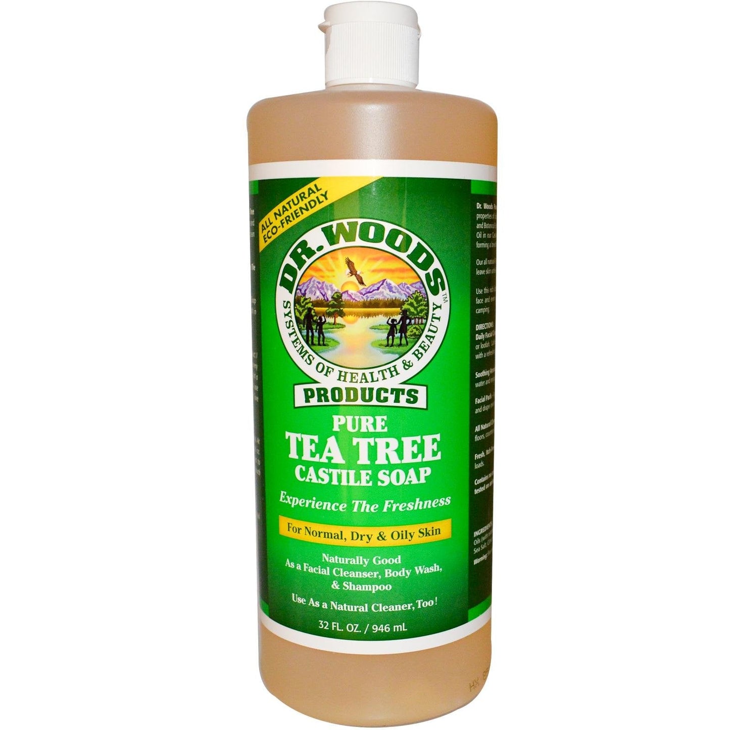 Pure Tea Tree Castile Soap Beauty & Personal Care Dr. Woods