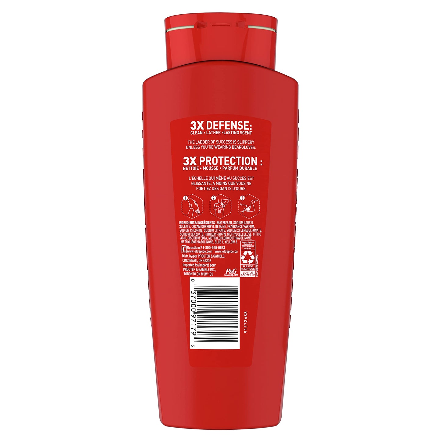 Old Spice Body Wash for Men, Wild Collection Bear Glove Scent, 21 Fl Oz (Pack Of 4) Beauty & Personal Care Old Spice