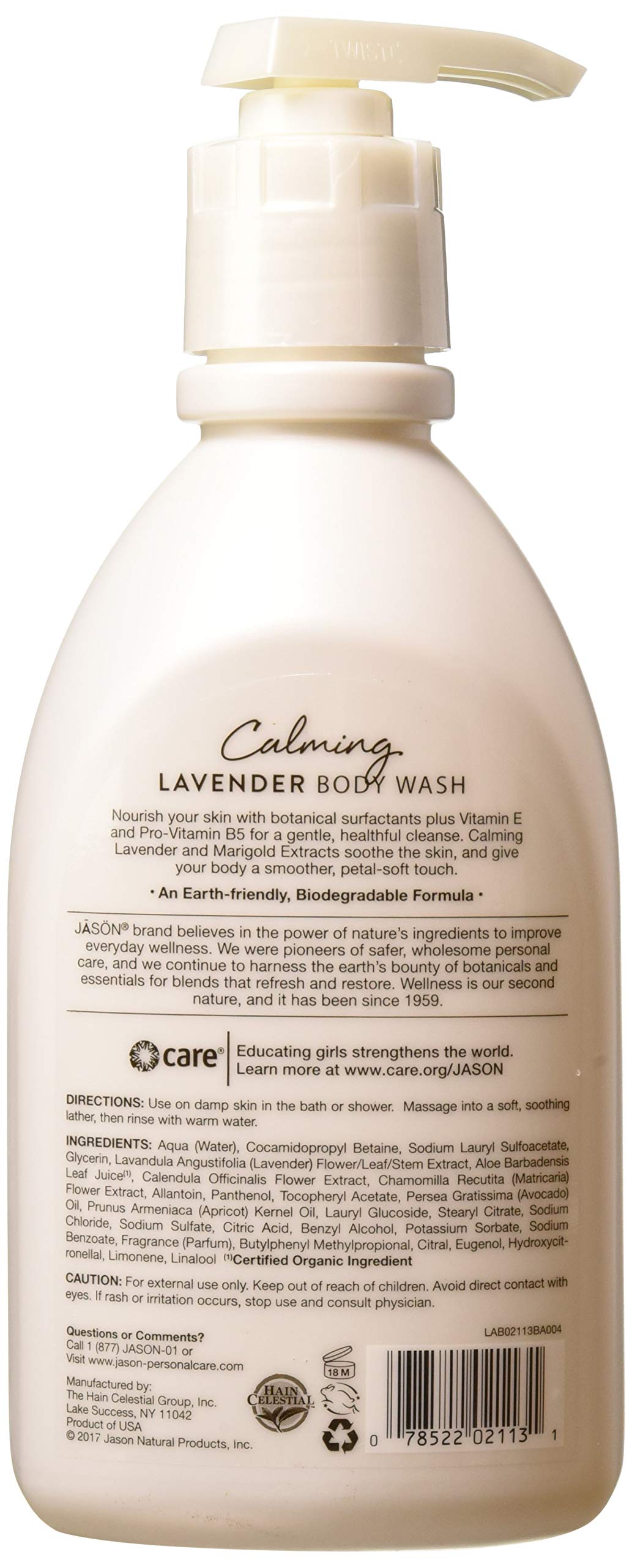 Jason Shower Body Wash, Lavender, 30 oz, 2 pk Beauty & Personal Care JASON