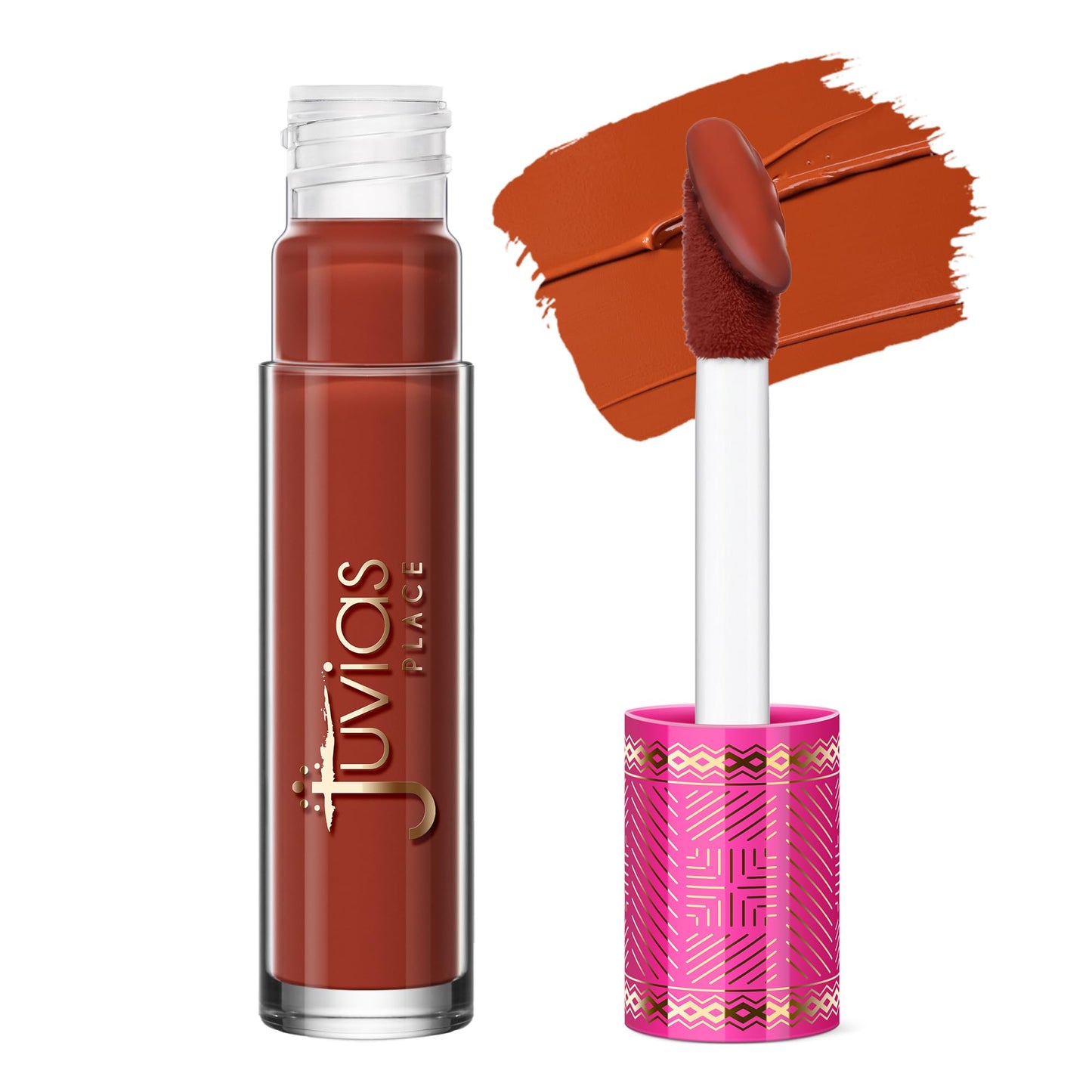 Juvia's Place Velvety Matte Liquid Lipstick Spice - Hydrating, Long-Wearing, Velvety Soft & Feather Light - Hyperpigmented Creamy Matte Lipstick Beauty & Personal Care Juvia's Place