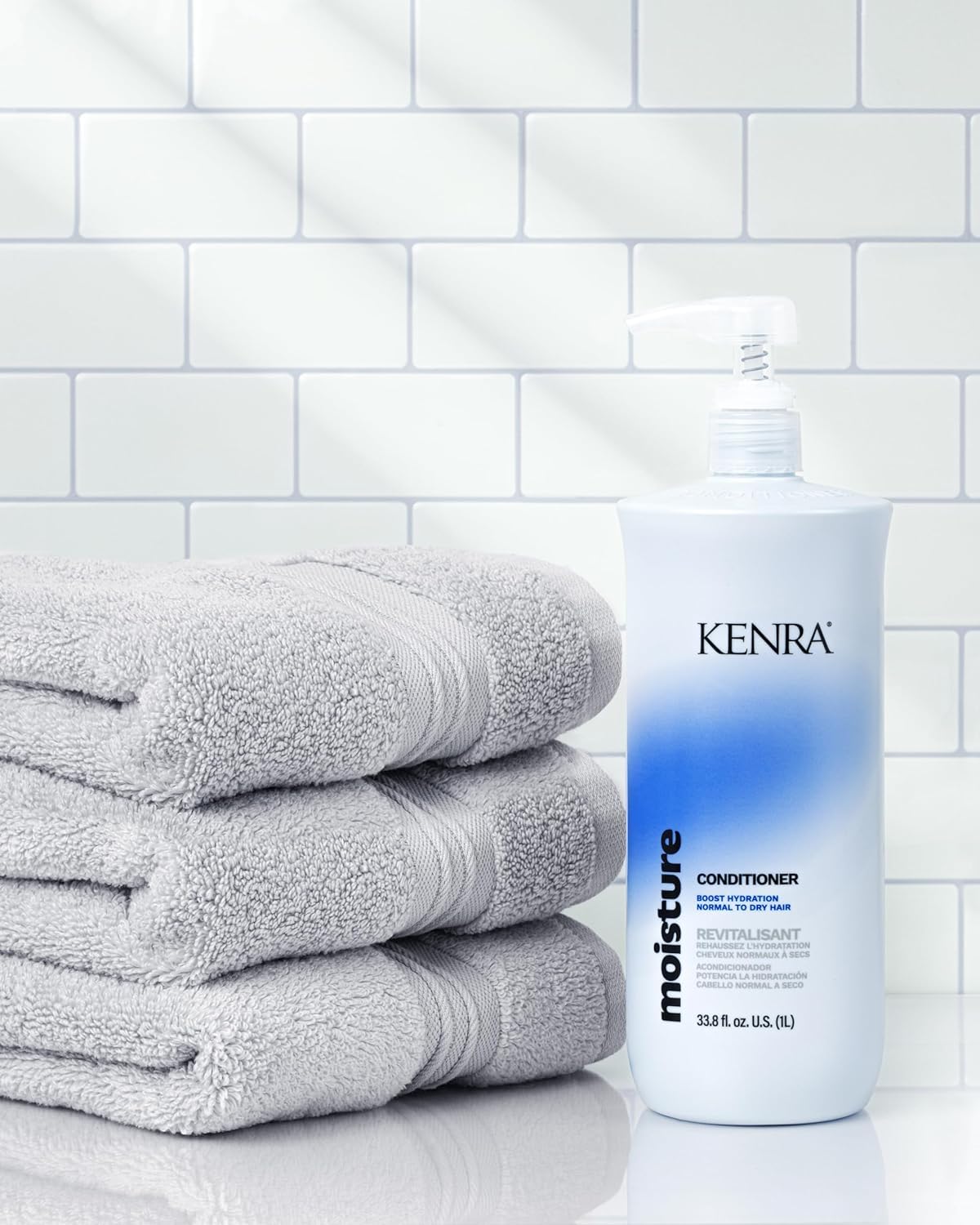 Kenra Professional Moisture Shampoo & Conditioner Set | Boost Hydration | Improve Manageability and Shine | Nourish Dry Hair | Color Safe | Efforless