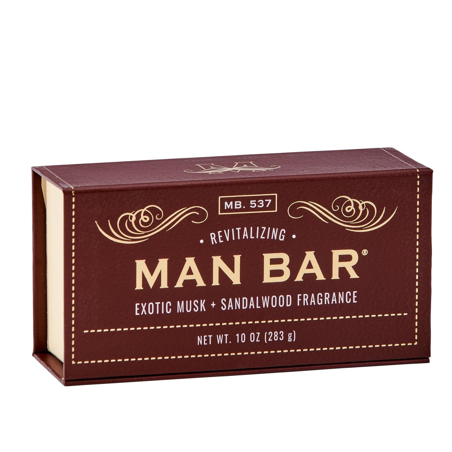 San Francisco Soap Company Exotic Musk And Sandalwood Fragrance Man Bar - Revitalizing - No Harmful Chemicals - Good for all Skin Types - Made in the Beauty & Personal Care San Francisco Soap Company