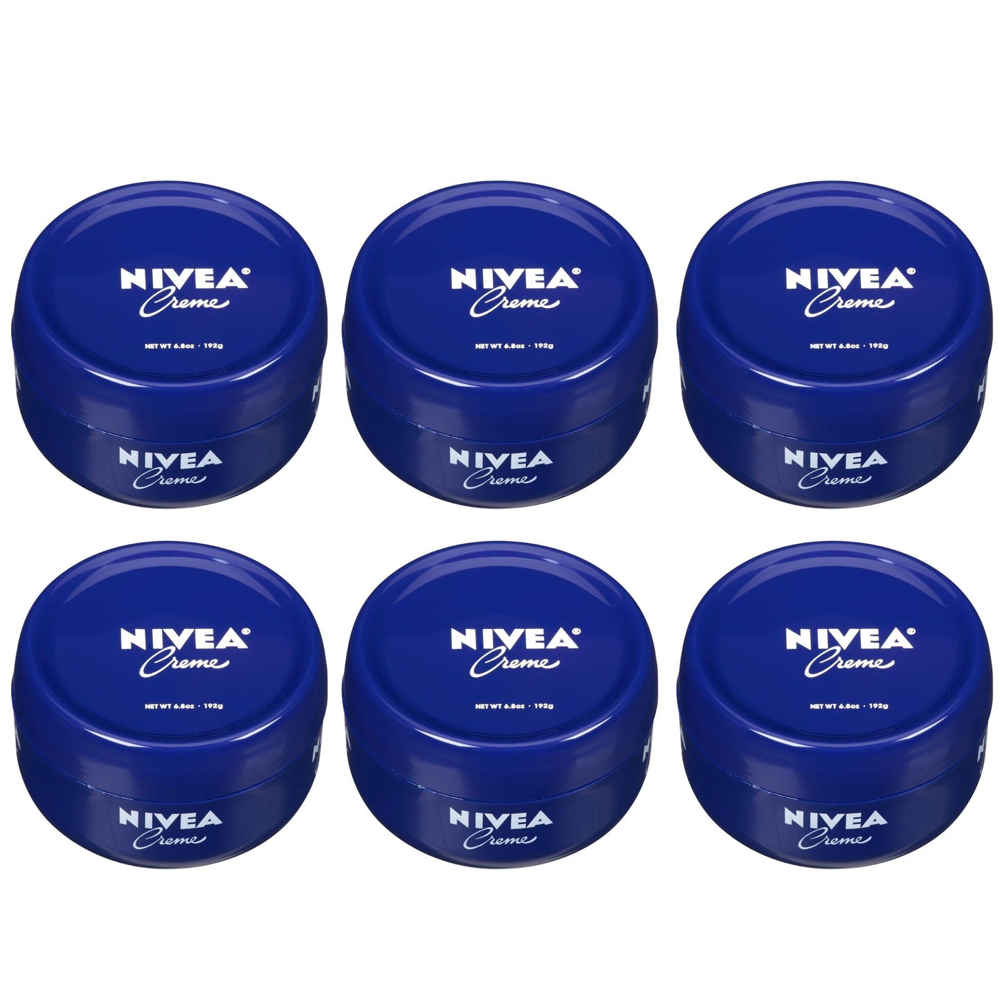 Nivea Creme Jar 6.8 Ounce (201ml) (6 Pack) Beauty & Personal Care NIVEA