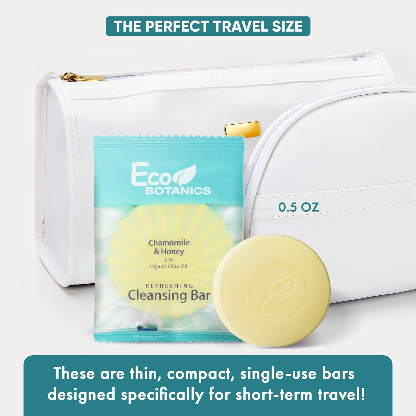 Eco Botanics Travel Size Hotel Body Bar 1000 Count 0.5 oz Bottles Guest Amenities for Hotels Vacation Rentals and Short Term Rentals Paraben Free Beauty & Personal Care Eco Botanics