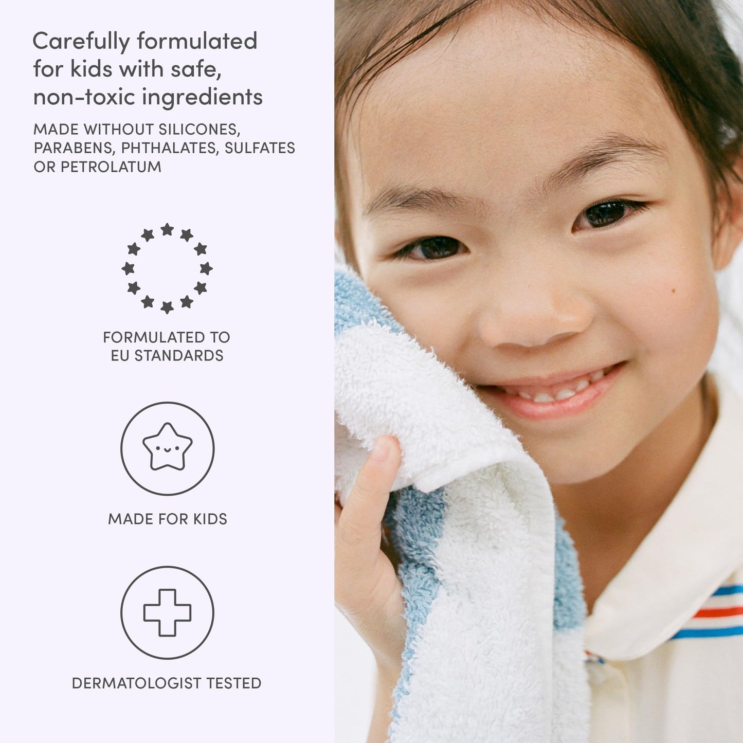Evereden Travel Kids Body Wash, Dermatologist-Tested, TSA-Friendly, Peach Beauty and Personal Care Evereden