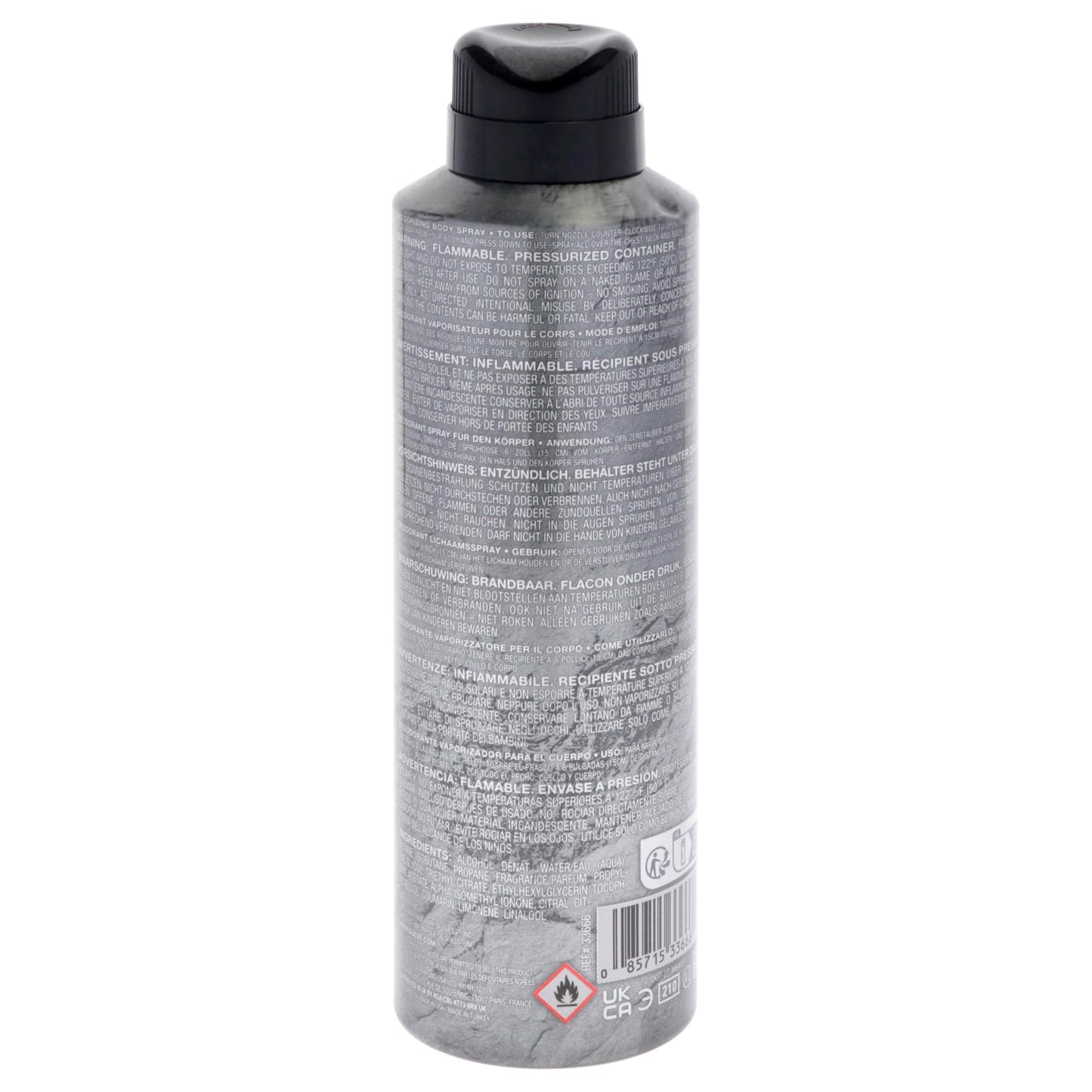Guess Elements Cool Slate Deodorizing Body Spray For Men, 6.0 Oz. Beauty & Personal Care GUESS