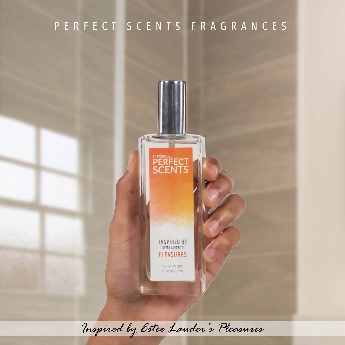 Perfect Scents Fragrance for Women 2.5oz – Inspired by Estee Lauder Pleasures, Vegan Eau de Toilette, Paraben & Phthalate Free Beauty & Personal Care Perfect Scents