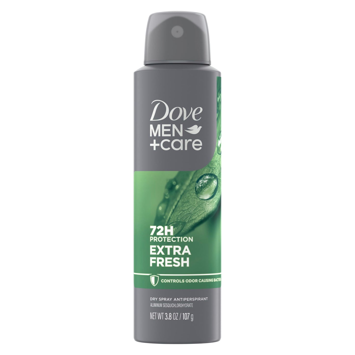 Dove Men+Care Antiperspirant Deodorant Dry Spray For Men Extra Fresh 72-hour Sweat and Odor protection With Triple Defense Technology 3.8 oz Beauty and Personal Care Dove