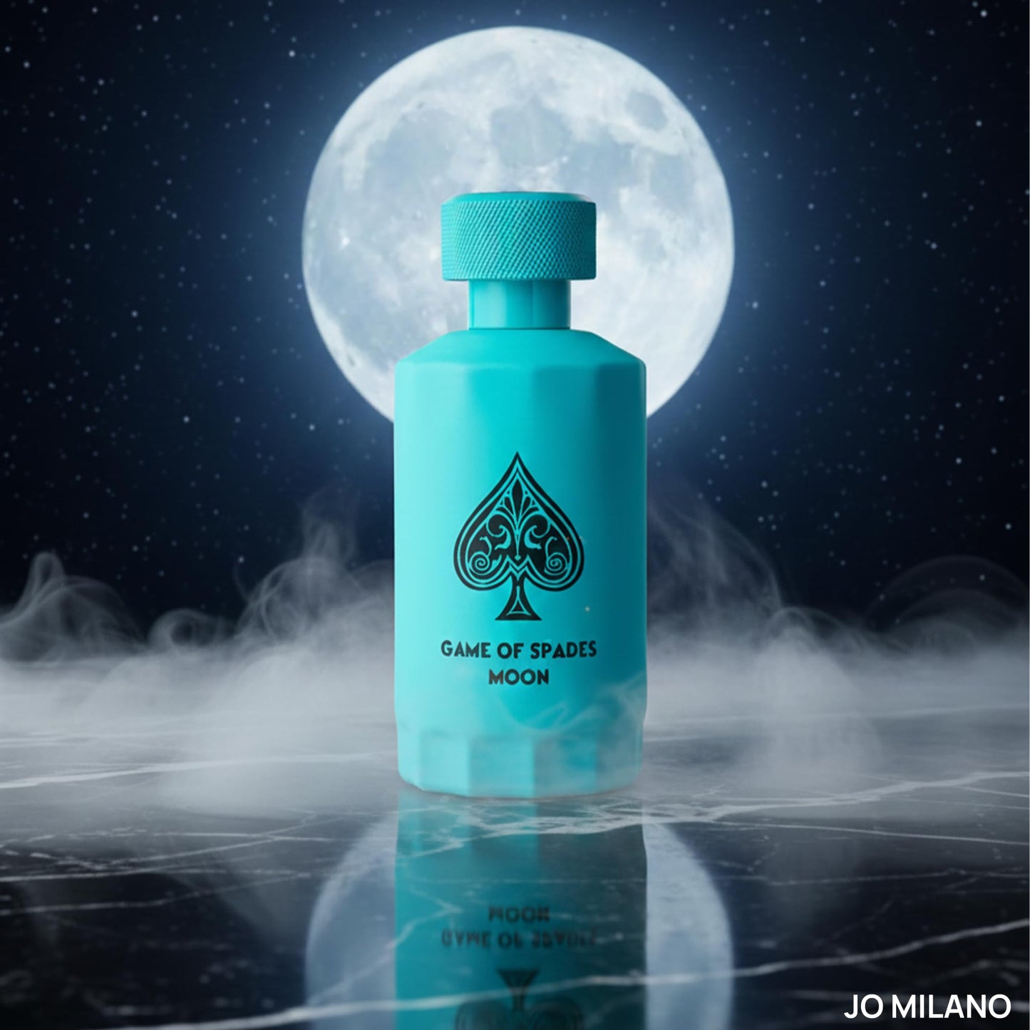 Jo Milano Game of Spades Moon Parfum Spray | 3.4 oz (100ml) | Amber, Fresh, Sweet, Musky, Warm Spicy Scent | Long Lasting Fragrance for Men and Women Beauty & Personal Care Jo Milano