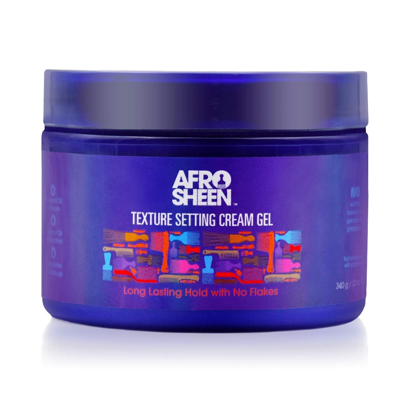 Afro Sheen Gel Cream, Versatile 2-in-1, 12 Ounce Beauty & Personal Care Afro Sheen