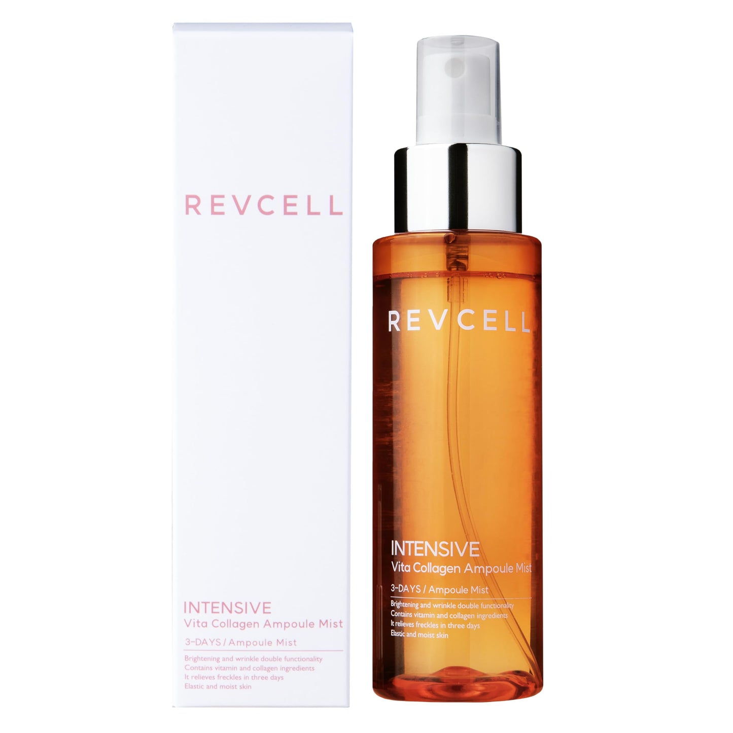 KPRODUCT4U Revcell Intensive Vita Collagen Ampoule Mist / 100ml / 110g / White Beauty & Personal Care KPRODUCT4U