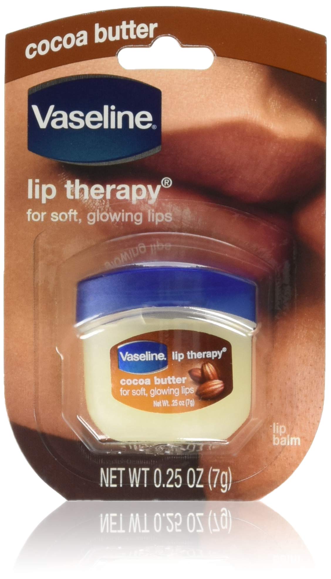 Vaseline Lip Therapy Cocoa Butter, .25 oz (Pack of 5) Beauty and Personal Care Vaseline