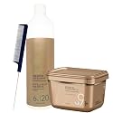 Blonde Me Lightener 9+ Bleach 450g with Blonde Me 6% / 20 Volume Developer 1L and Pin Tail Comb - Professional Hair Bleaching Kit for High Lift Beauty & Personal Care M Hair Designs