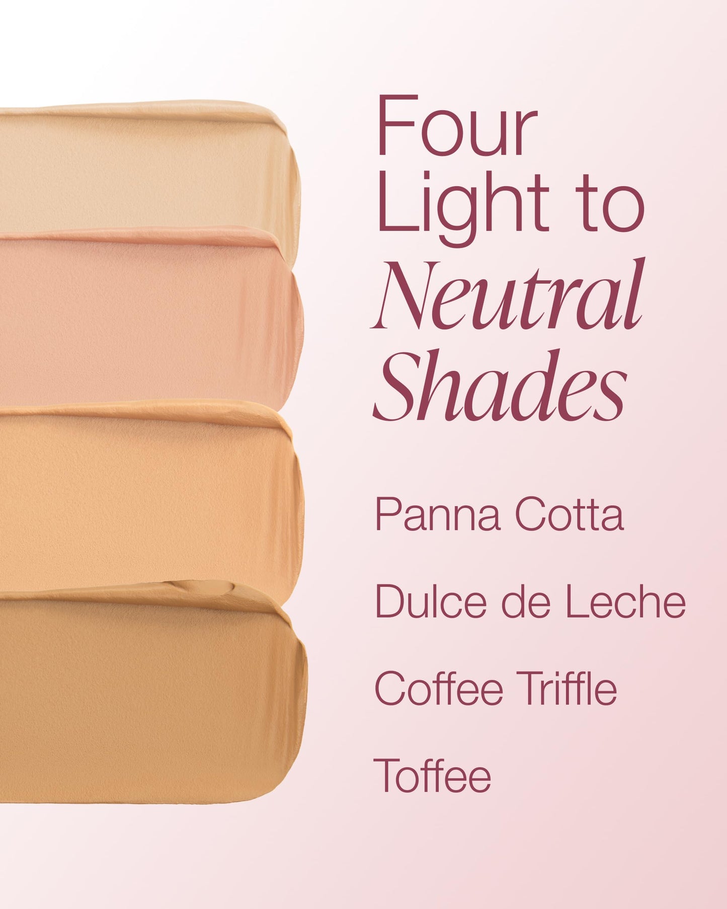 Mineral Fusion Makeup Cream Concealer Eye Palette Quad - 4 Light to Neutral Shades - Indulgence - Blemish Concealer & Under Eye Brightener - Beauty & Personal Care Mineral Fusion