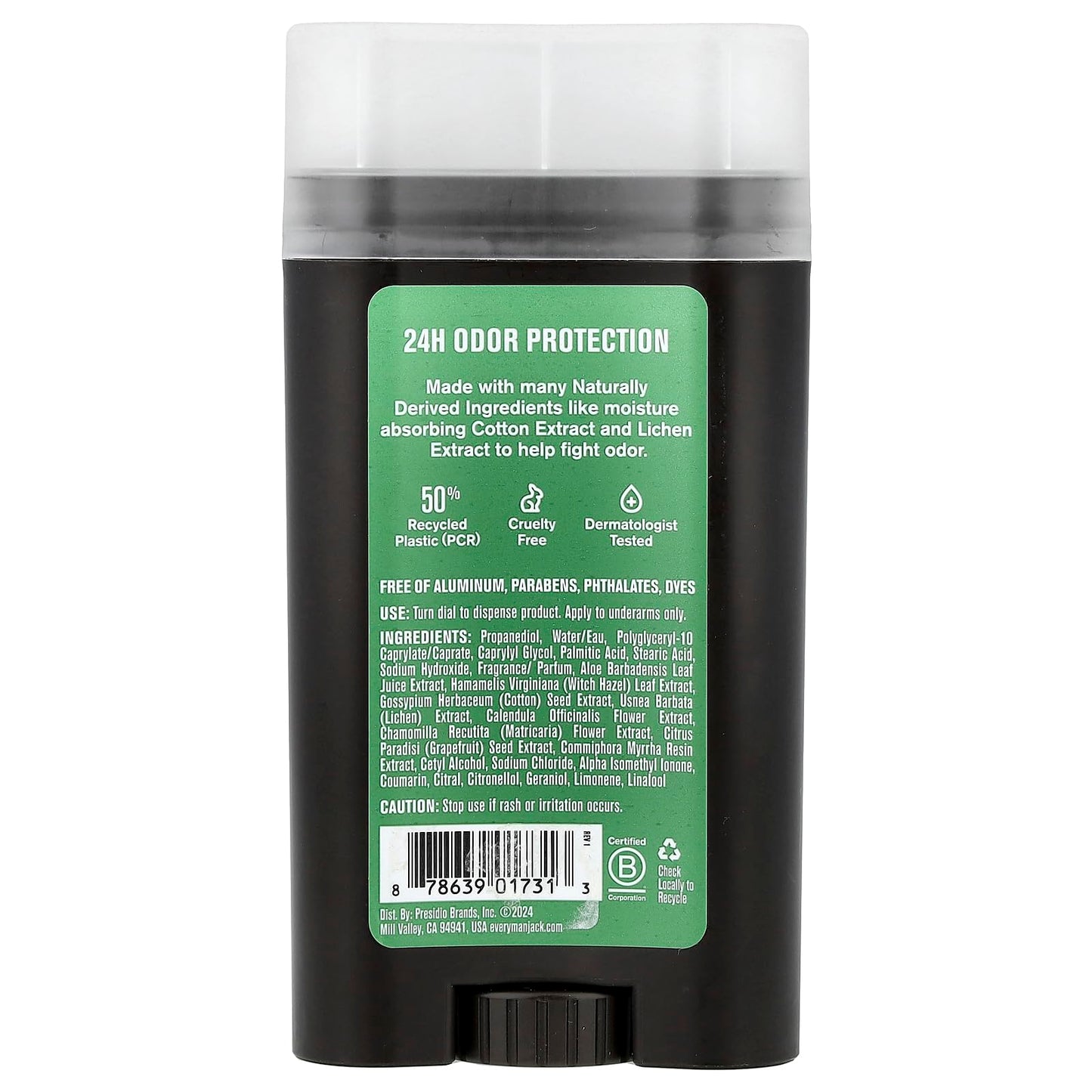 Every Man Jack Deodorant, Aluminum Free, Surf + Cypress, 3 oz (85 g) Beauty and Personal Care Every Man Jack