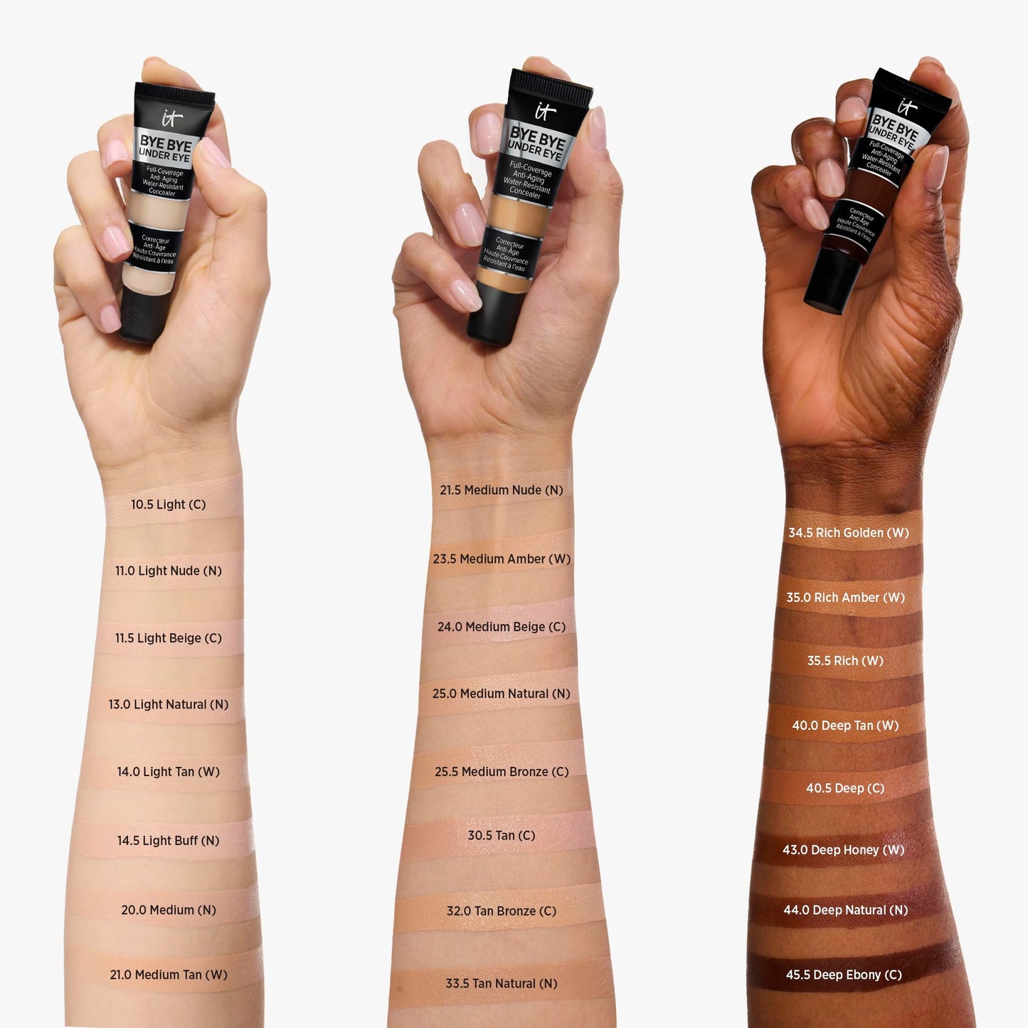 IT Cosmetics Bye Bye Under Eye Concealer (Medium) - Waterproof, Full Coverage Brightening Concealer For Dark Circles, Fine Lines, Redness Beauty and Personal Care IT Cosmetics