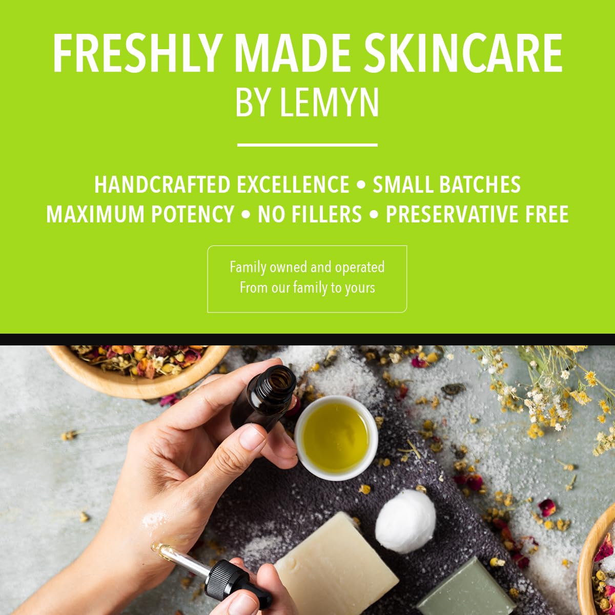 Lemyn Organics Retinol2 Facial Oil Serum with 2% Advanced Gentle Retinol, Vitamin A+E+F - Freshly Made Anti-Aging, Hydrating, and Firming Formula Beauty & Personal Care Lemyn Organics