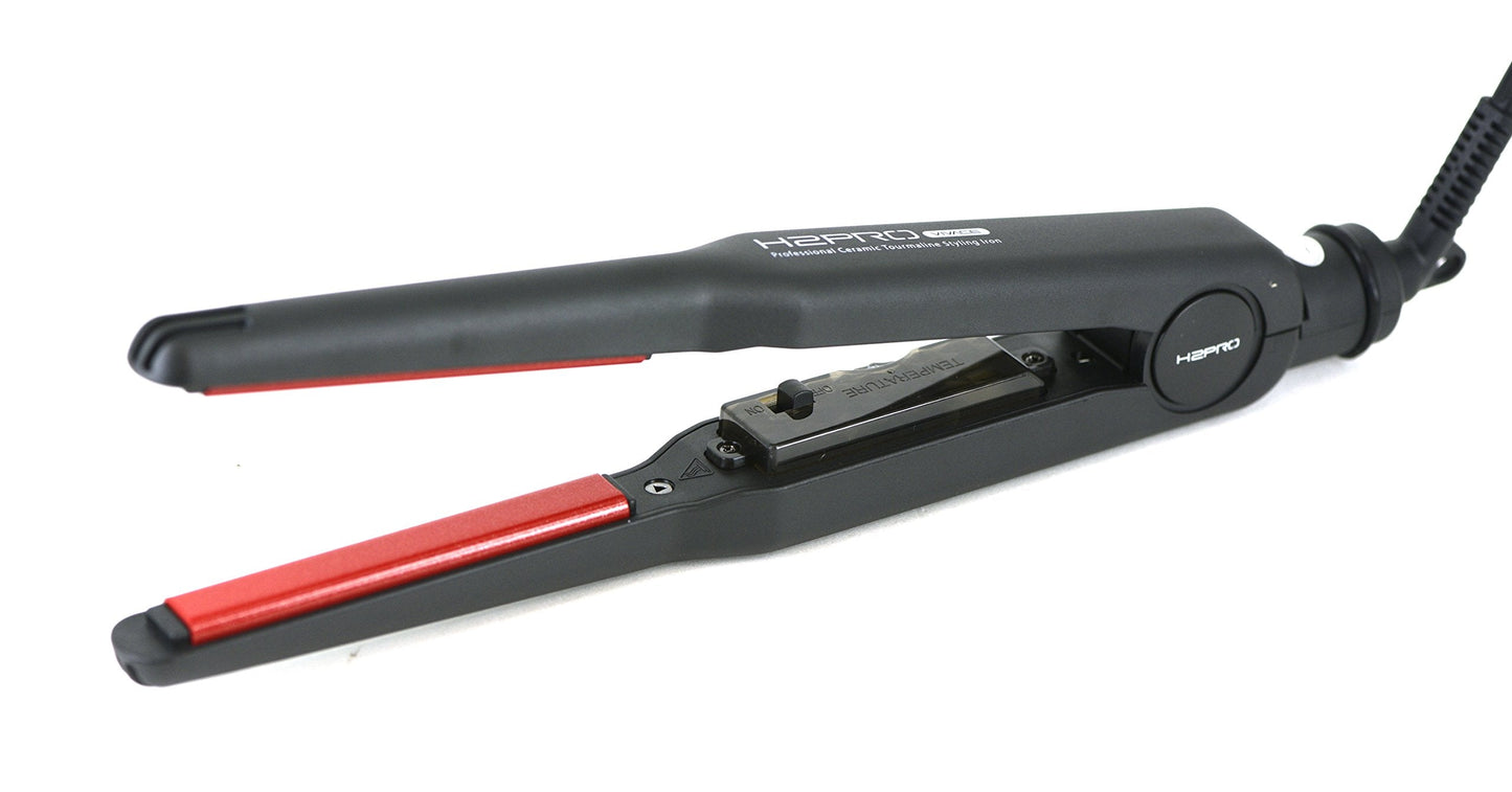 H2Pro Beauty Vivace Argan Oil Coated Plates Professional Ceramic Hair Iron Straightener Styling Iron 4/10 inch Beauty & Personal Care H2PRO