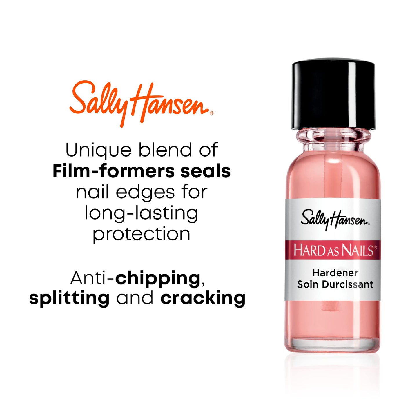 Sally Hansen Hard As Nails®, Natural Tint, Nail Strengthener, Nail Protectant Beauty & Personal Care Sally Hansen