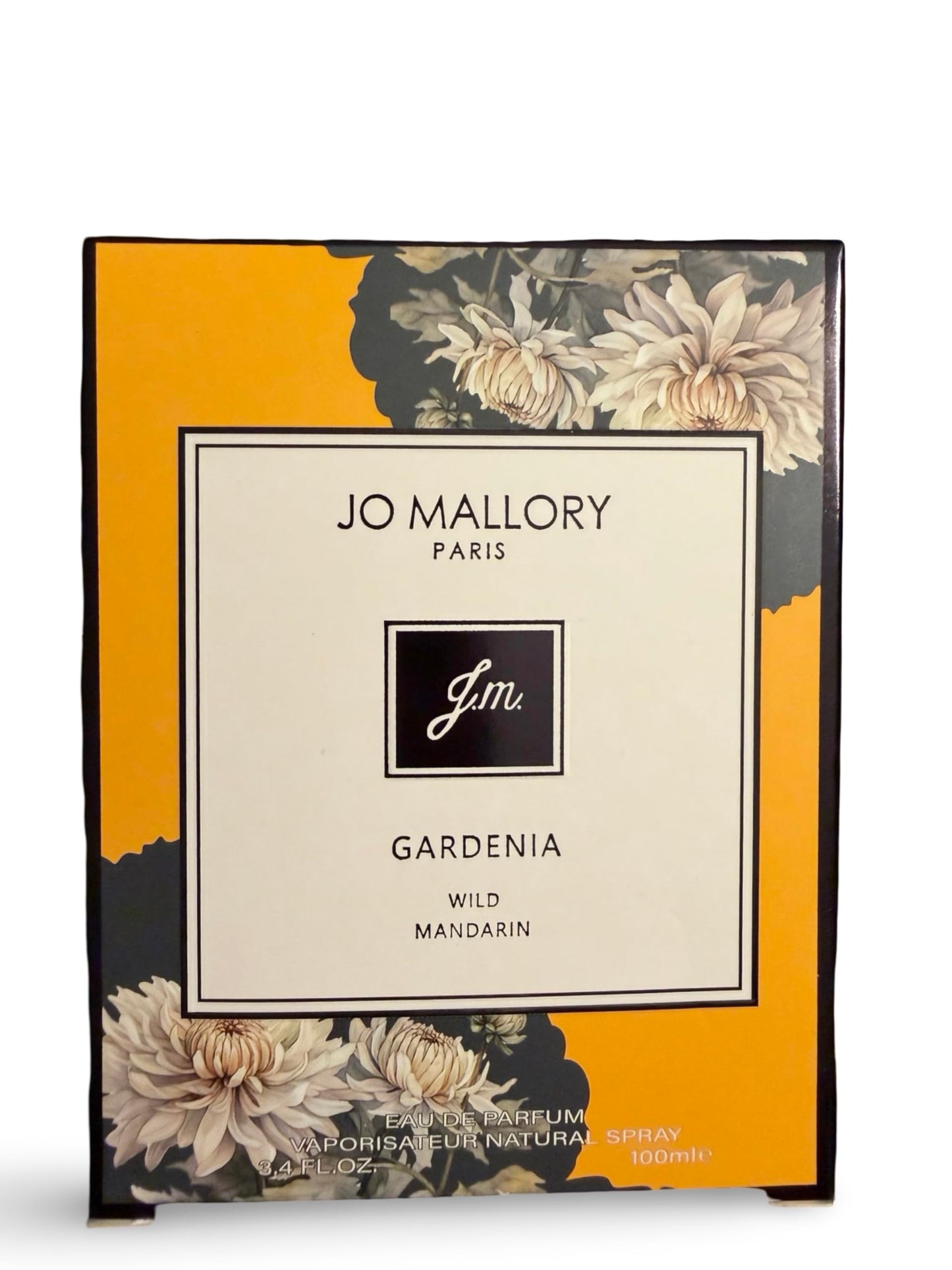 United Scents JO MALLORY PARIS Wild Mandarin Eau de Parfum, Floral Fragrance with Pear, Bergamot and Cherimoya Notes, 3.4 Fl Oz Beauty & Personal Care United Scents