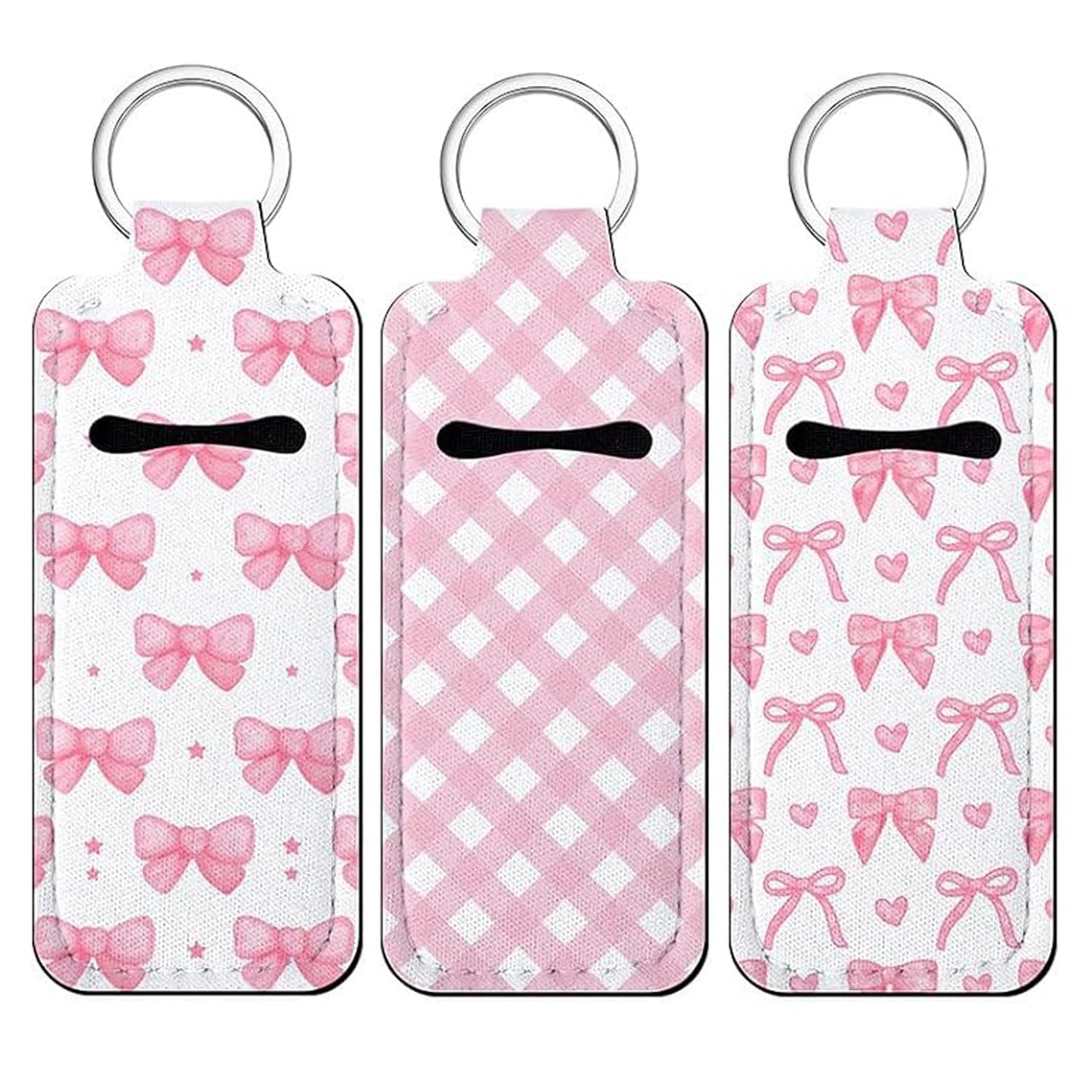 Fadayunn Chapstick Holder Key Chain Lip Balm Holder Keychain Cute Chapstick Holder Keychain Potable Chapstick Holders with Clip Lip gloss Organizer Beauty & Personal Care Fadayunn