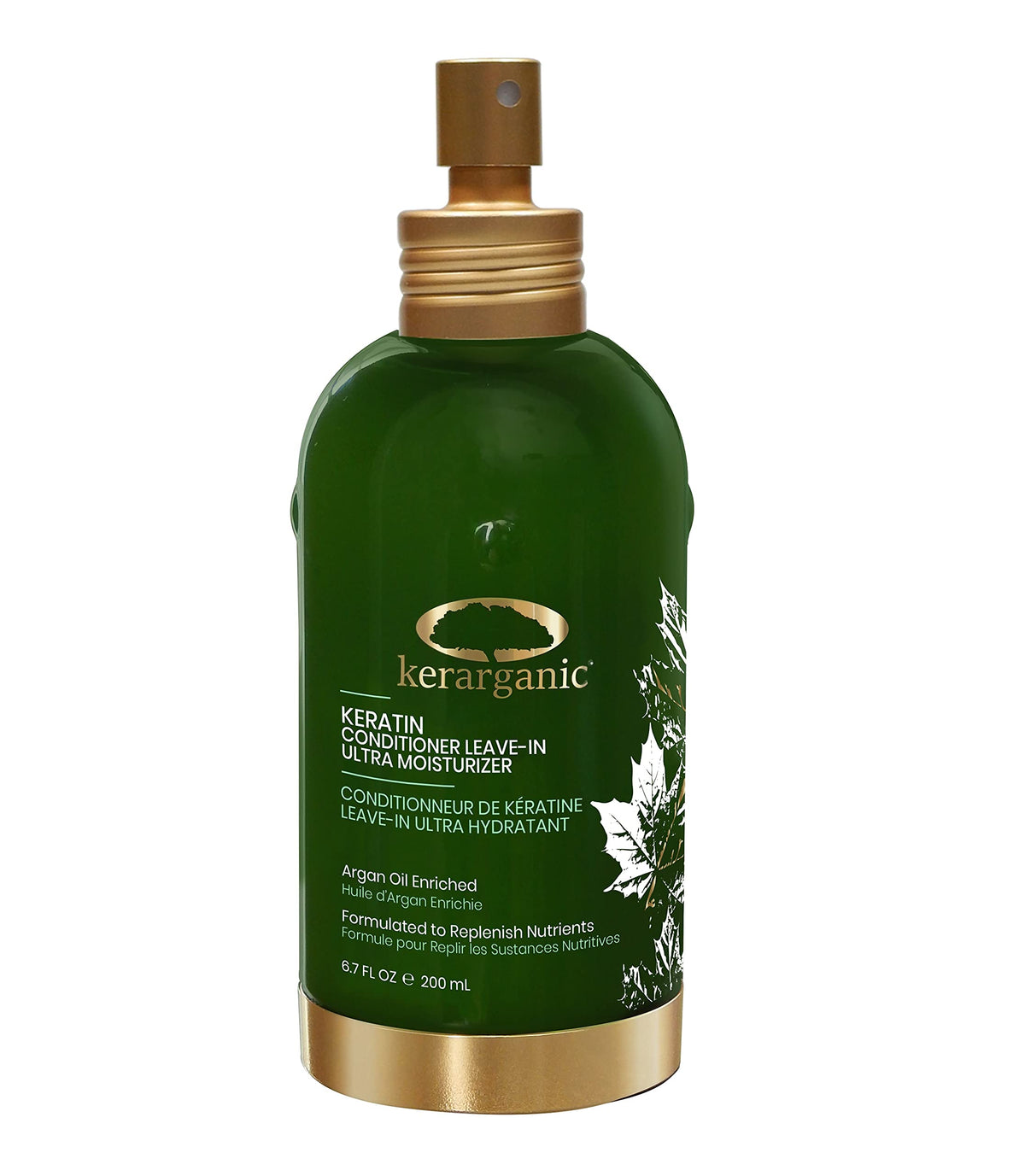KERARGANIC® KERATIN CONDITIONER LEAVE-IN ULTRA MOISTURIZER PREMIUM (200ml/6.7floz)