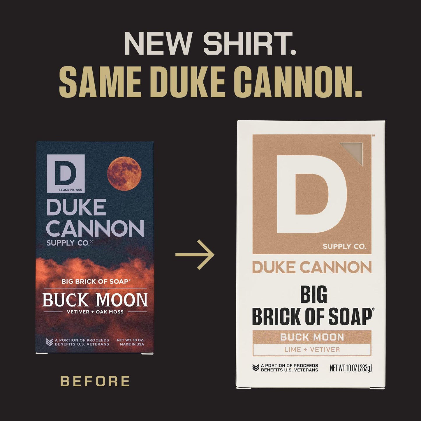 Duke Cannon Supply Co. Extra Large Bar Soap - Men's Natural Soap with Masculine Scents - Lime + Vetiver - Made in the USA with Domestic & Globally Beauty & Personal Care Duke Cannon Supply Co.
