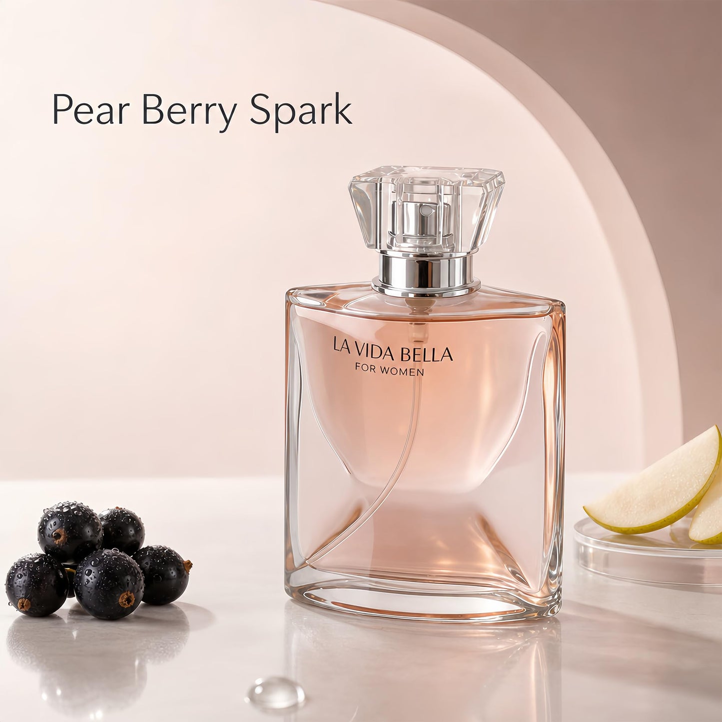 A CENTER La Vida Bella Perfume for Women - 3.4oz/100mLEau de Parfum Spray | Floral & Sweet Fragrance with Notes of Iris, Patchouli, Vanilla, and Spun Beauty & Personal Care A CENTER