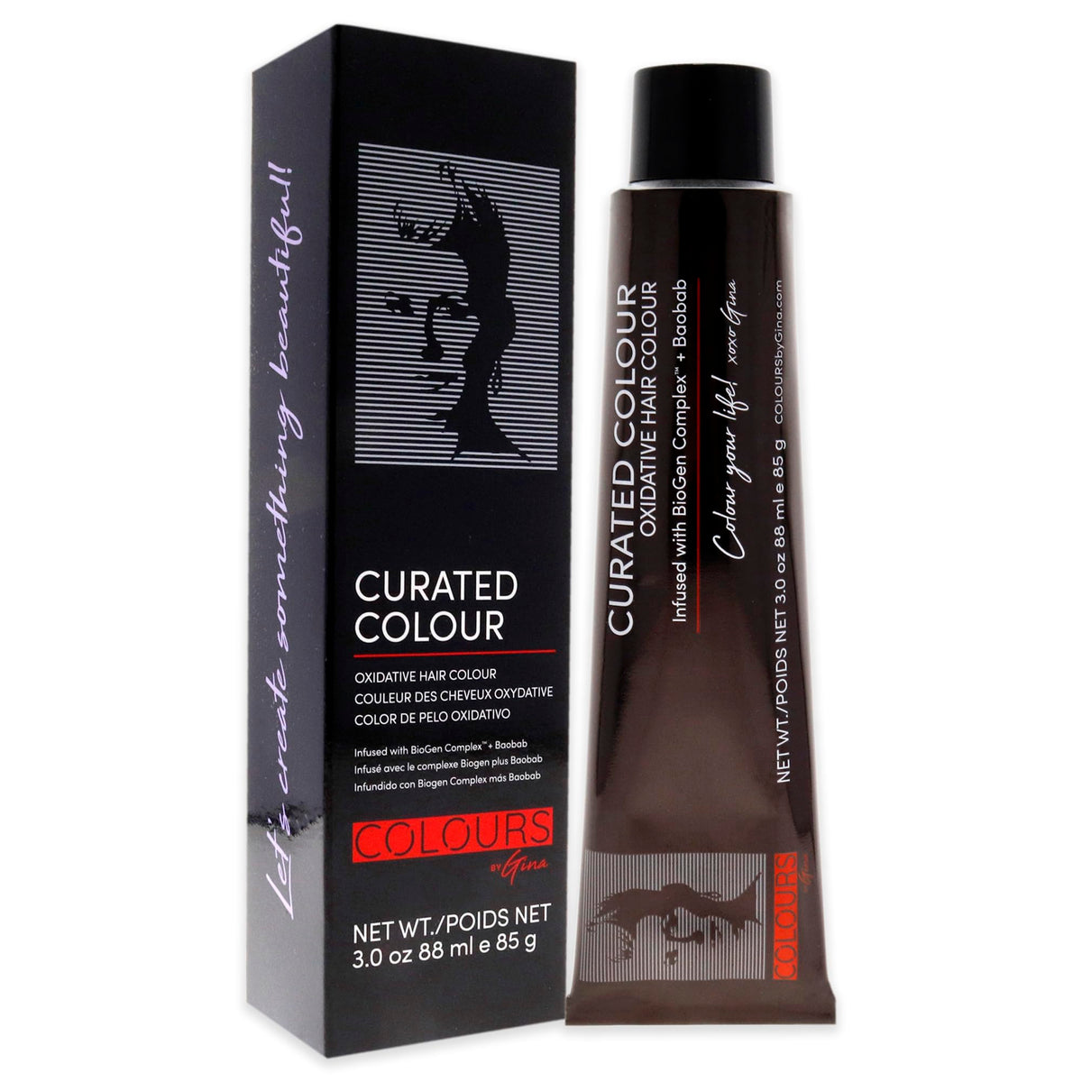 Colours By Gina Curated Colour - 3.22-3VV Intense Dark Violet Brow by Colours By Gina for Unisex - 3 oz Hair Color Beauty & Personal Care Colours By Gina