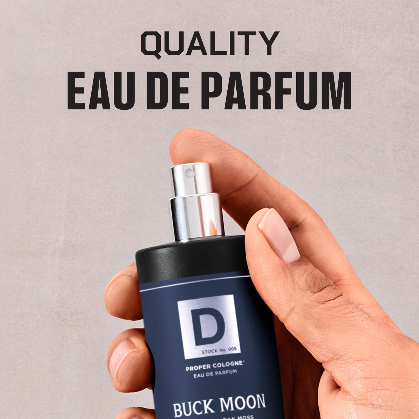 Duke Cannon Proper Cologne Buck Moon | Men's Eau de Parfum | Lime and Vetiver | Warm, Earthy, Long-Lasting Scent | 1.7 fl oz Beauty & Personal Care Duke Cannon Supply Co.