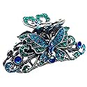 Fashion & Lifestyle Large Metal Alloy Hair Claw Jaw Clip for Women and Girls - Pretty Strong Clamp Non-Slip Barrette Hair Updo Grip Bath Accessories Beauty & Personal Care Fashion & Lifestyle