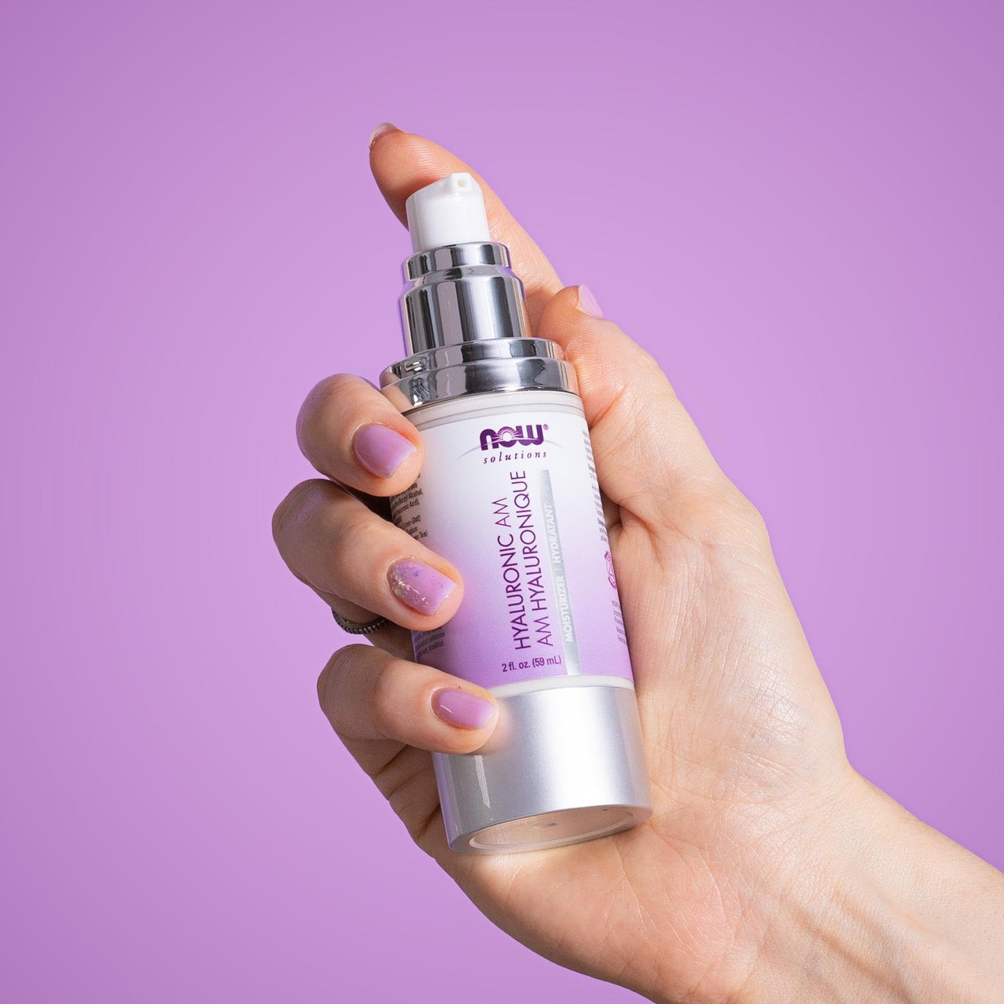 NOW Foods Solutions, Hyaluronic Acid Moisturizer, Smoothing and Toning, Rehydrating to Start Your Day, 2-Ounce Beauty & Personal Care NOW Foods