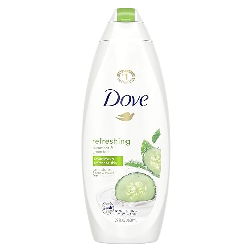Dove Go Fresh Body Wash for Dry Skin Cucumber and Green Tea Sulfate Free Bodywash 22 oz Beauty & Personal Care Dove
