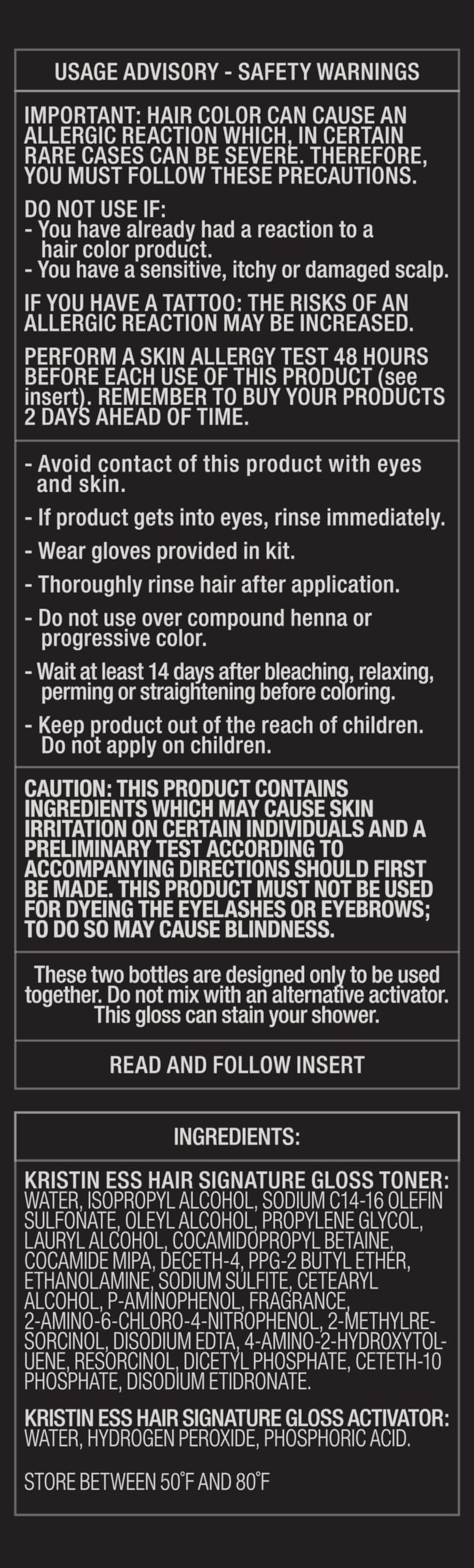 Kristin Ess Hair Copper + Auburn Hair Gloss Semi Permanent Hair Dye - Copper Penny - Shine Boosting Red, Auburn + Strawberry Blonde Color - Deep Beauty & Personal Care Kristin Ess