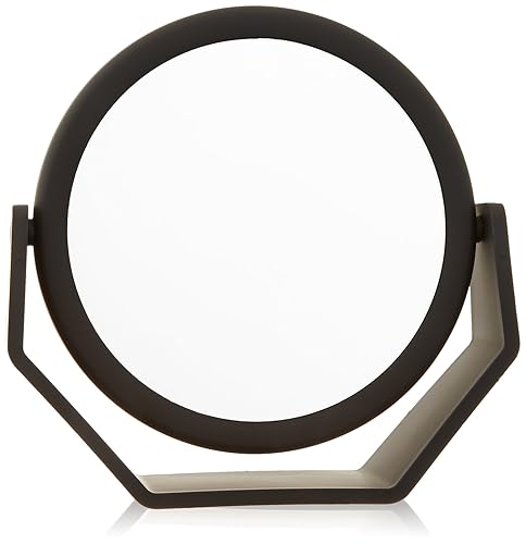 Danielle Midnight Matte Round Vanity Mirror Beauty & Personal Care DC DANIELLE