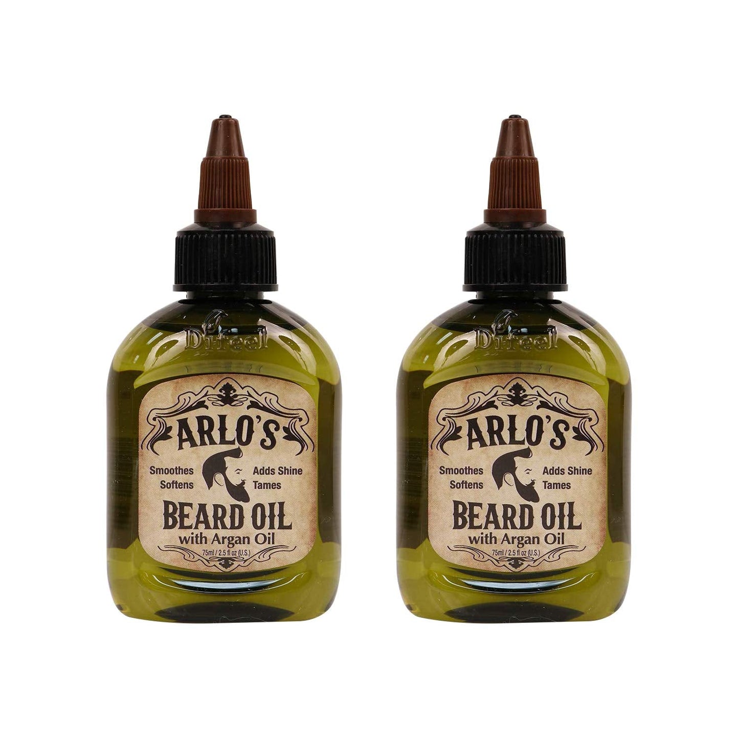 Arlo's Beard Oil - Argan Oil 2.5 ounce (2 Pack) Beauty and Personal Care Arlo's