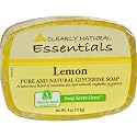 Clearly Natural Lemon Glycerine Bar Soap, 4 Ounce - 6 per case. Beauty & Personal Care Clearly Natural