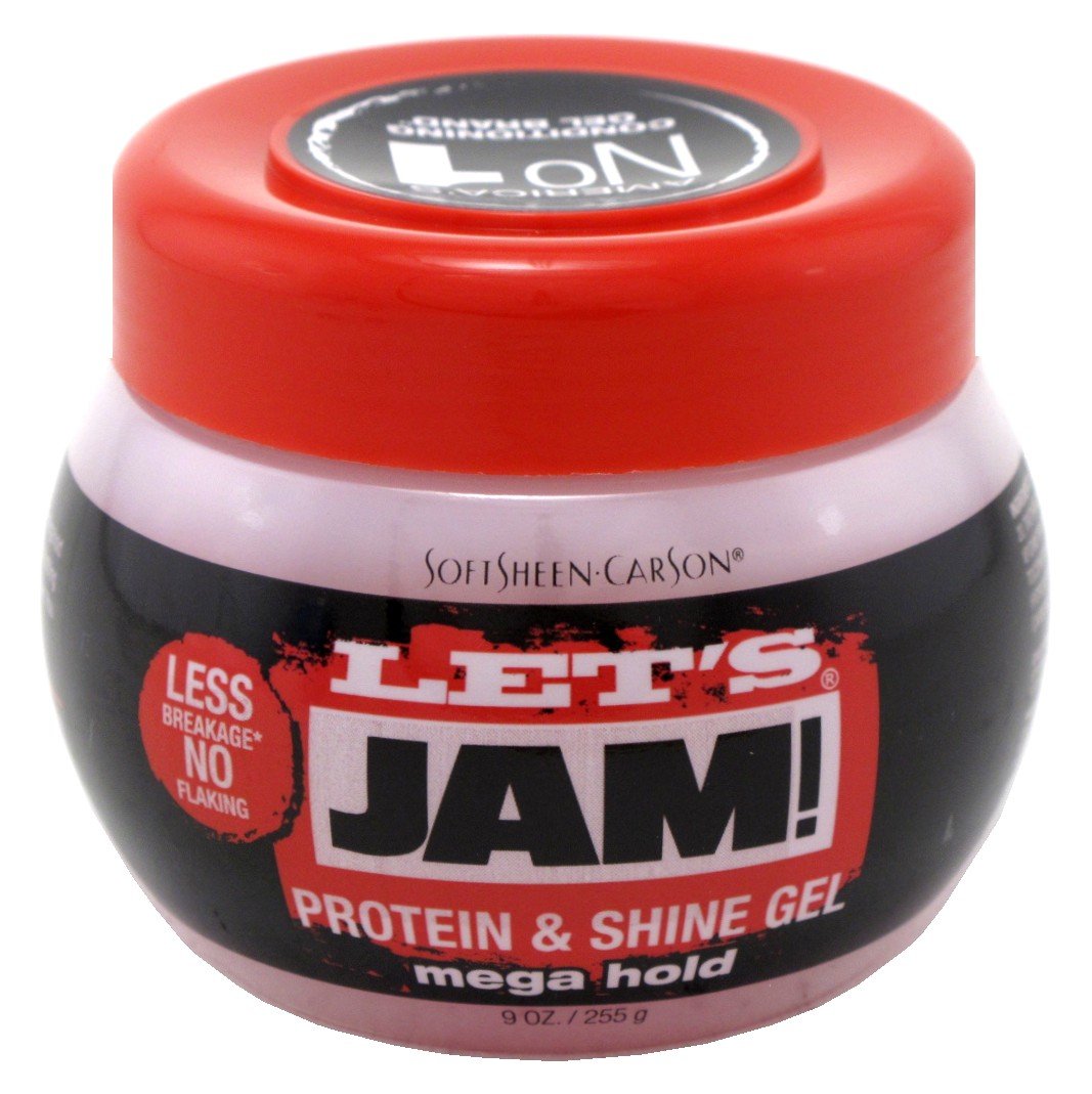 Let's Jam Protein Styling Gel-Mega Hold, 9 oz, 2 pk Beauty & Personal Care Let's Jam