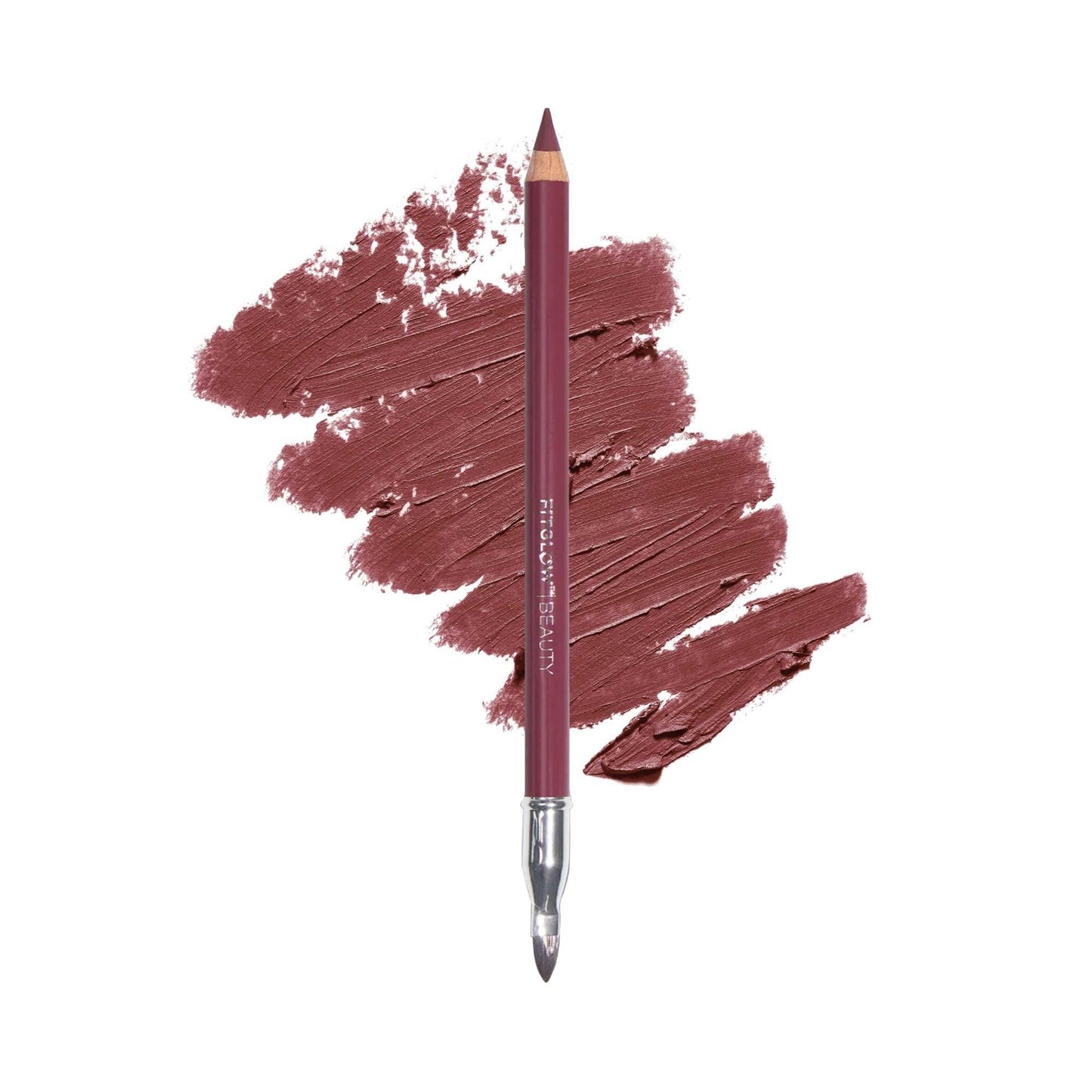 FITGLOW Beauty Vegan Lip Liner Pencil | Long-Lasting Lip Enhancer with Blending Brush | Hydrating Plumping Lip Liner | Smudge-Proof Lip Perfector | Beauty & Personal Care FITGLOW