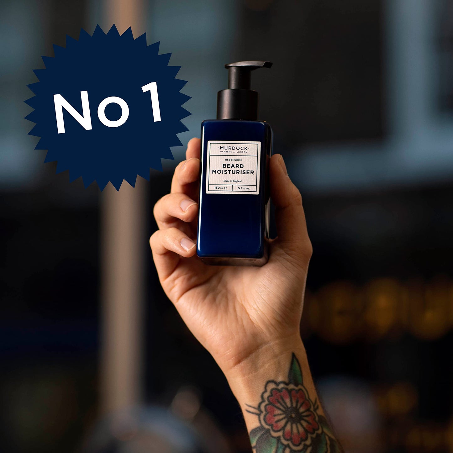 Murdock London Lightweight Beard Moisturizer For Men - Hydrating Beard Softener for Men & Skin Comfort - Clean Label Moisturizer for Daily Use, Reduce Beauty and Personal Care Murdock London