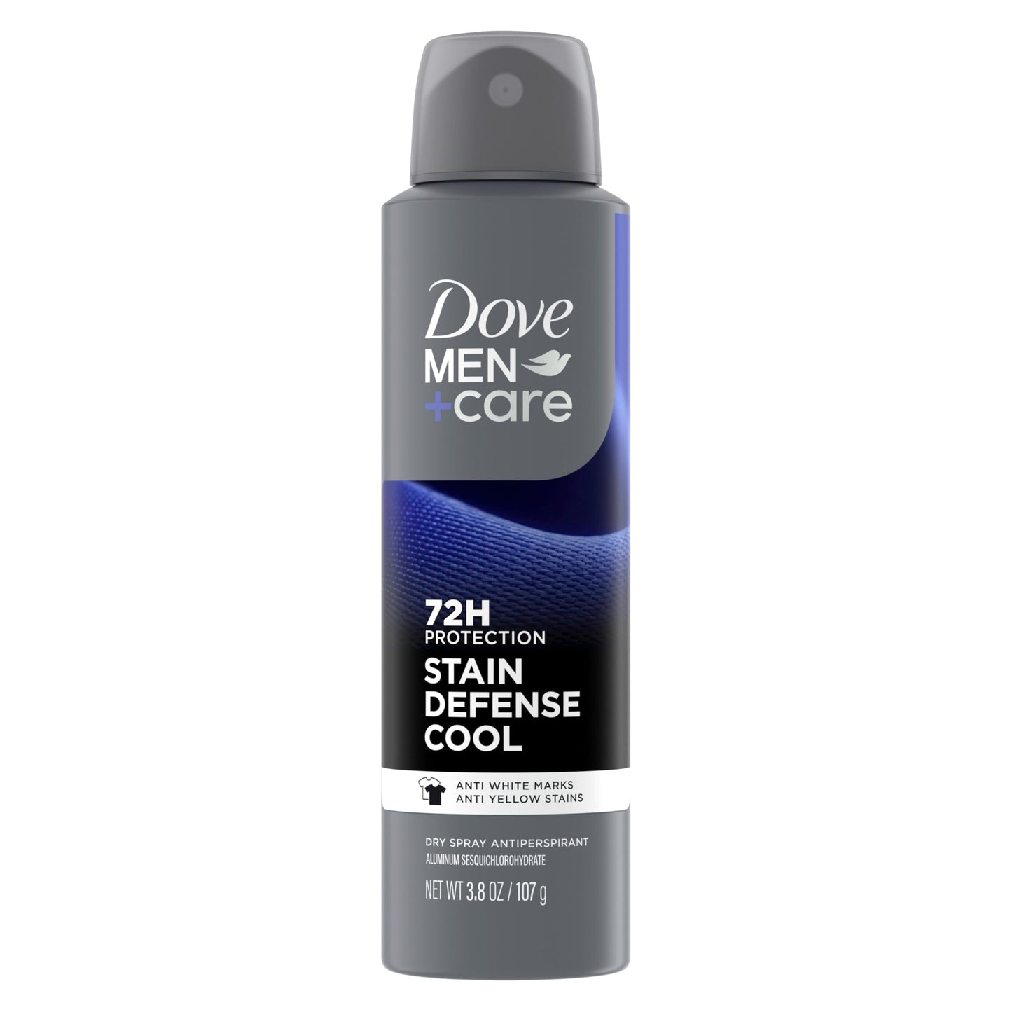 Dove Men+Care Antiperspirant Deodorant Stain Defense Cool Dry Spray For Men Anti-White Marks & Yellow Stains, 72-hour Sweat and Odor protection Beauty and Personal Care DOVE MEN + CARE