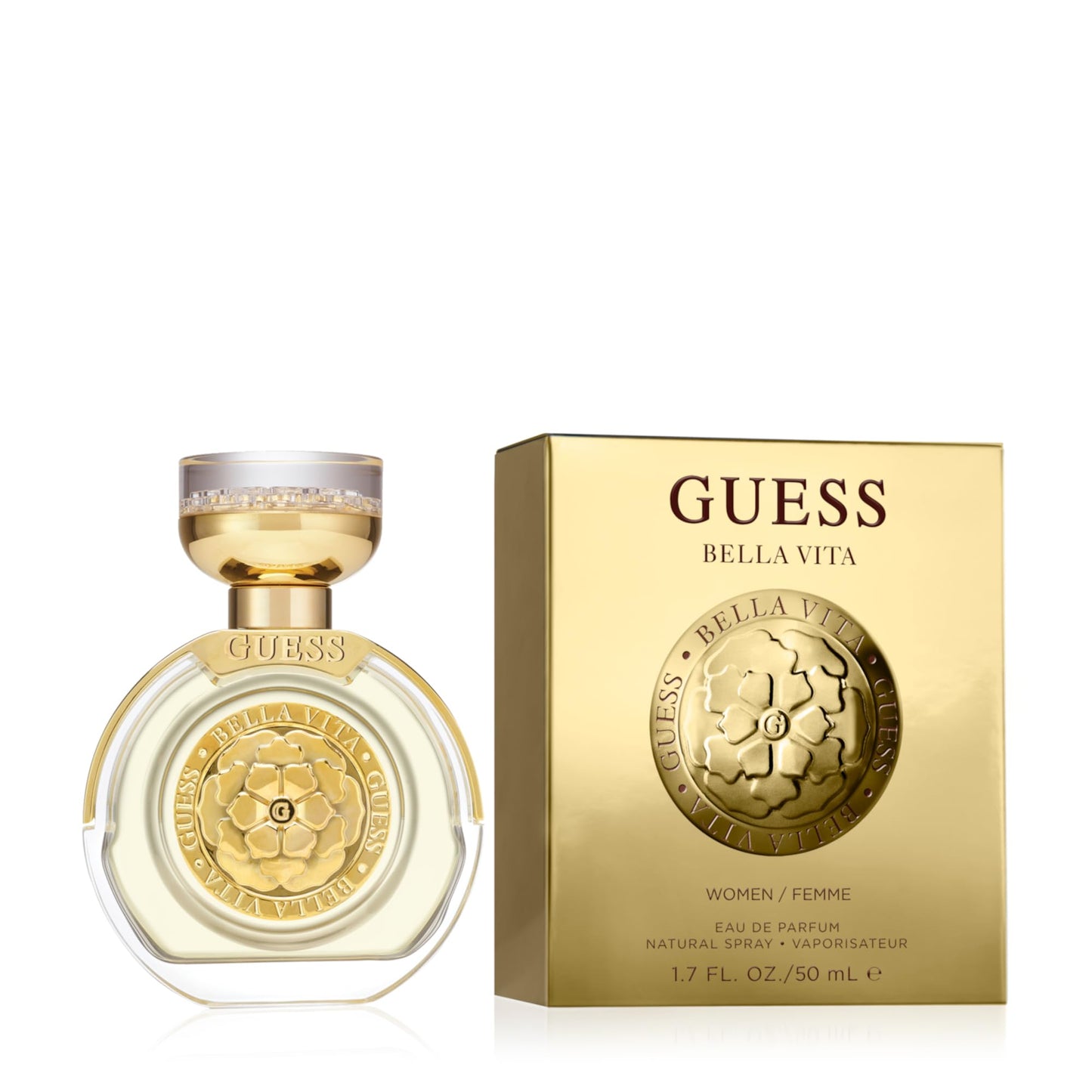 GUESS Bella Vita Eau de Parfum Perfume Spray For Women, 1.7 Fl. Oz. Beauty & Personal Care GUESS