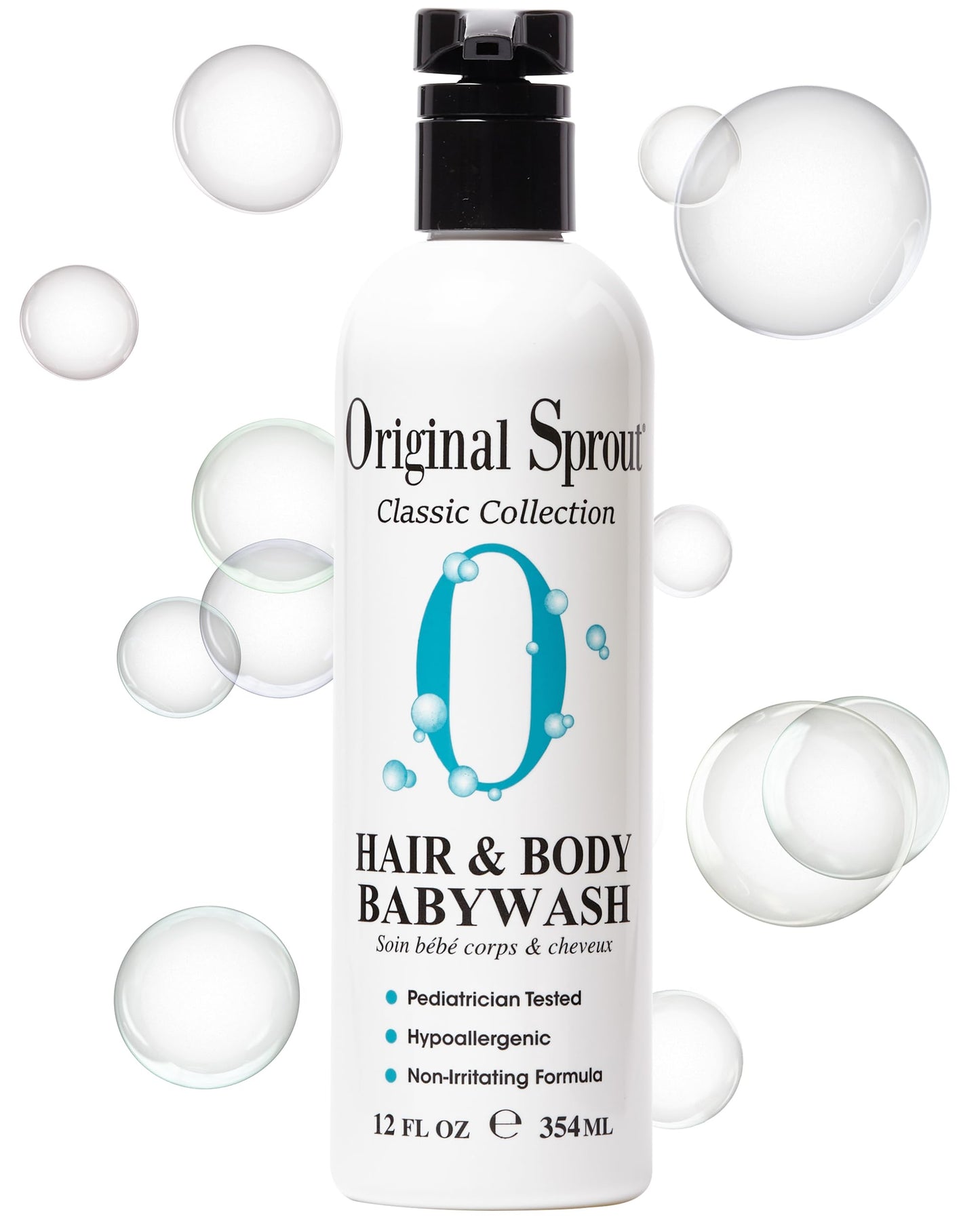 Original Sprout Hair and Body Baby Wash. Organic Vegan Baby Shampoo and Body Wash for Sensitive Skin. 12 ounce (Packaging May Vary) Beauty & Personal Care Original Sprout
