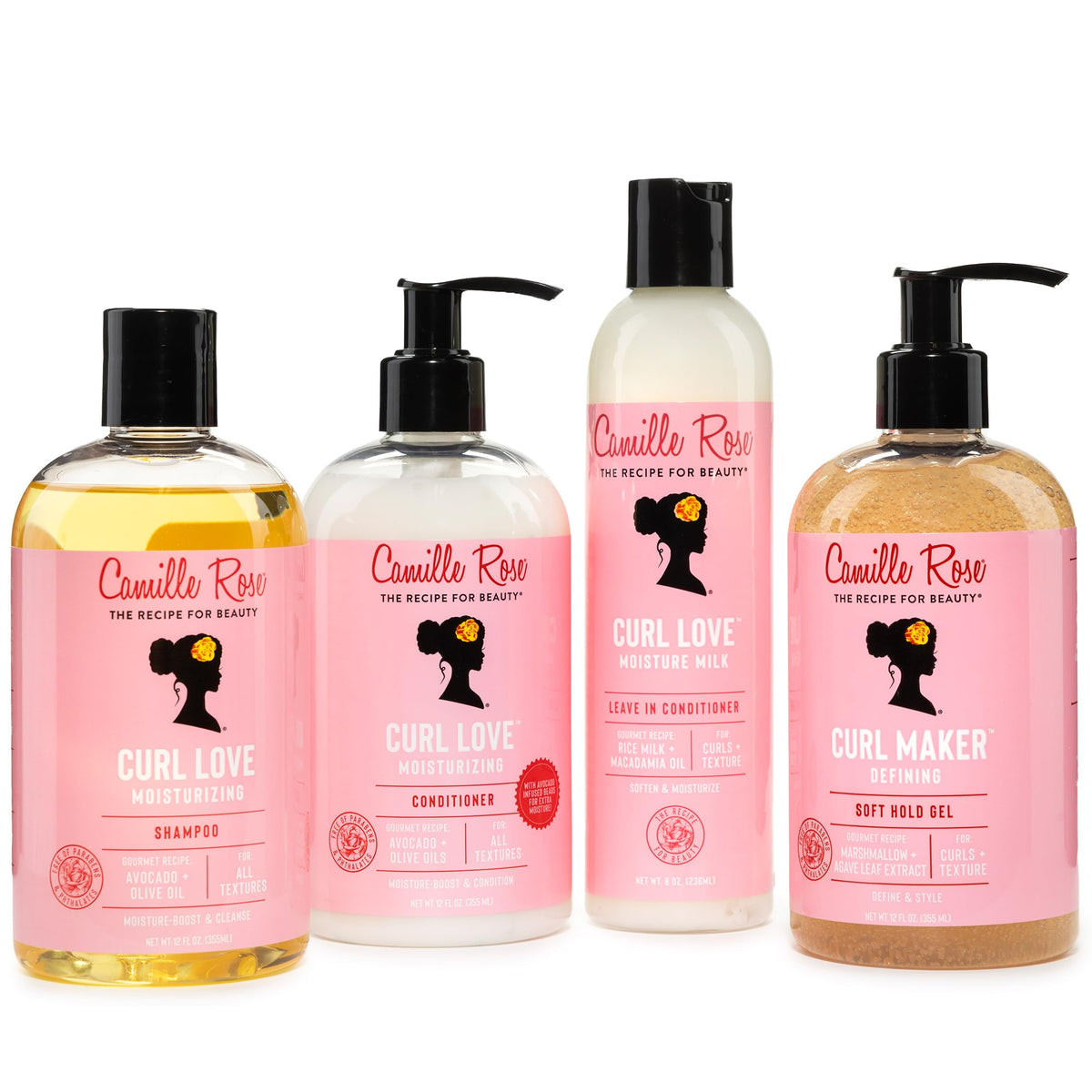Camille Rose Leave-In Conditioner, Curl Love Moisture Milk - Curly Hair Moisture, Detangler, Frizz Control, 8 Fl Oz Beauty & Personal Care Camille Rose